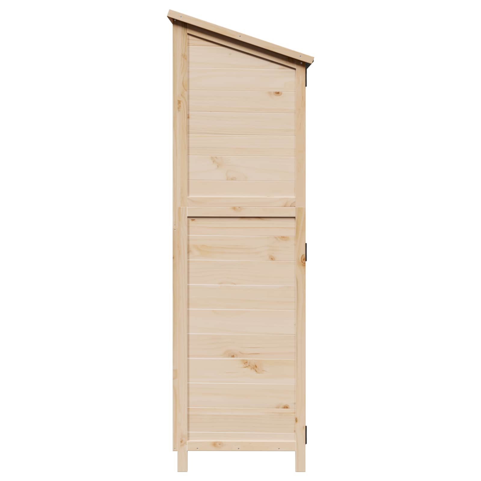 Vrtna Šupa Prirodna 59,5 x 56 x 176,5 cm Konstruirano drvo