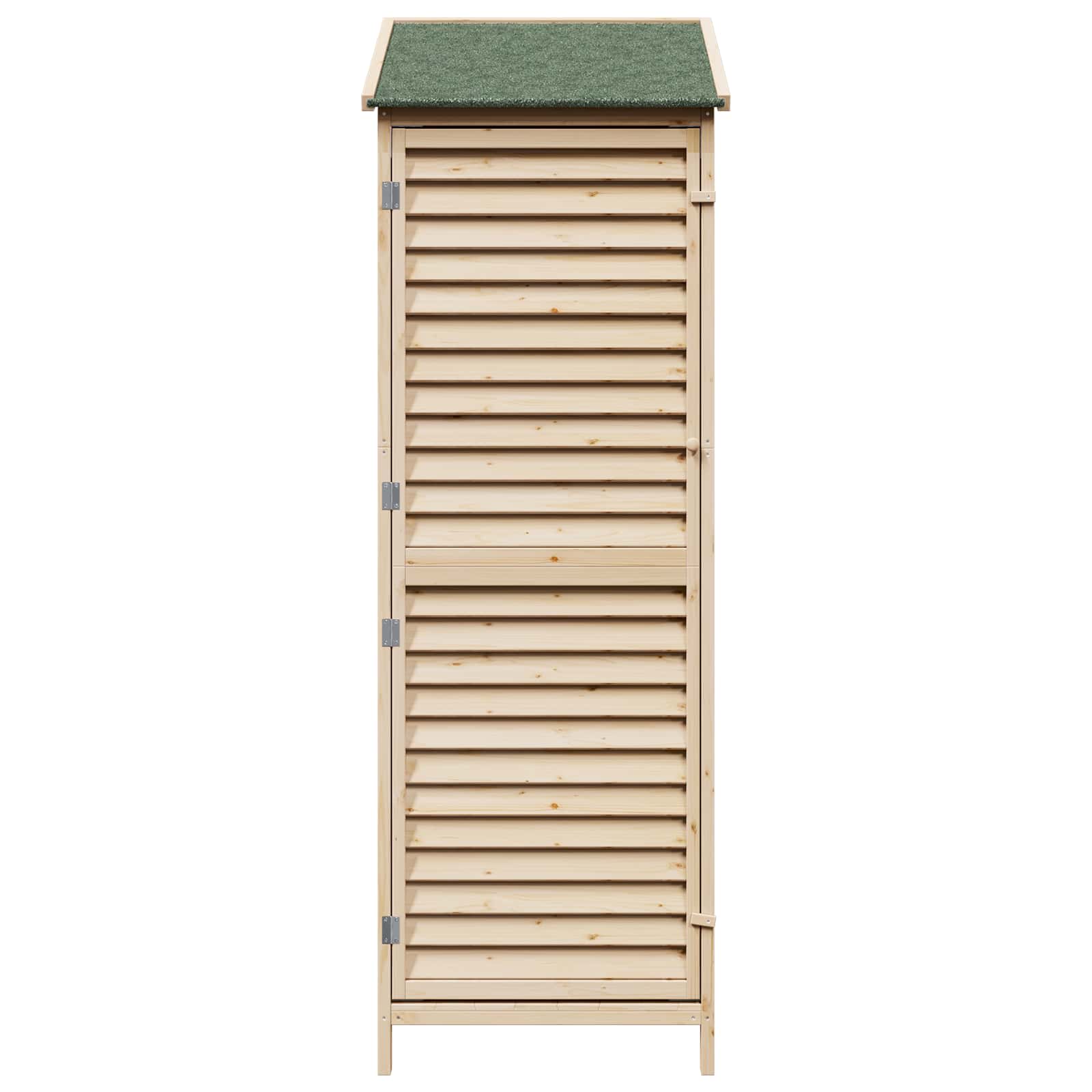 Vrtna Šupa Prirodna 59 x 56 x 176 cm Čvrsto drvo jele