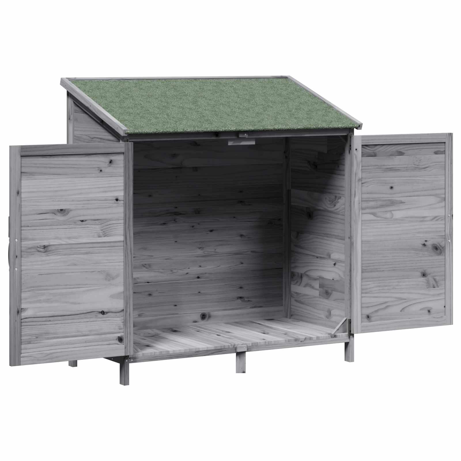 Vrtna Šupa Siva 106 x 56 x 113,5 cm Konstruirano drvo