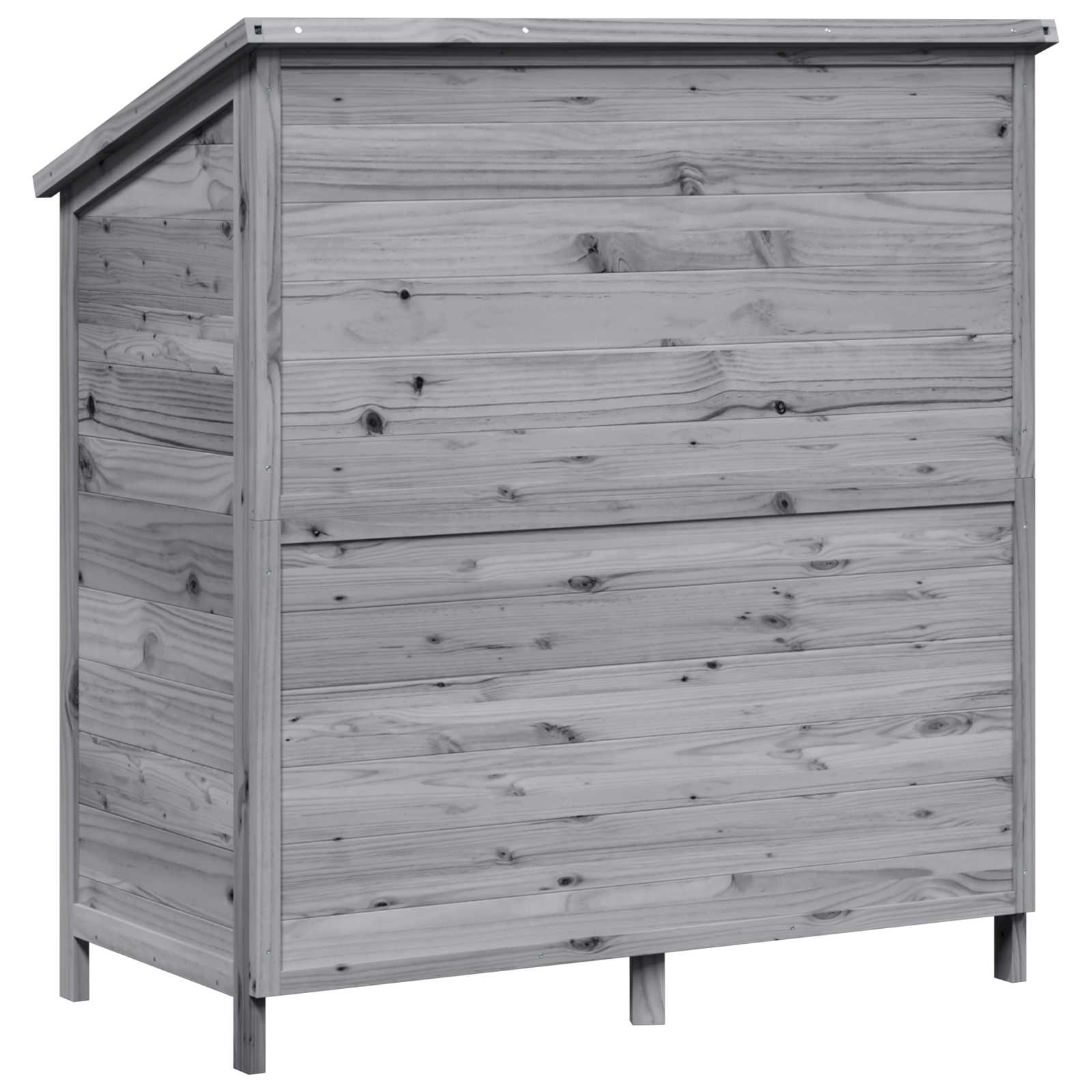 Vrtna Šupa Siva 106 x 56 x 113,5 cm Konstruirano drvo
