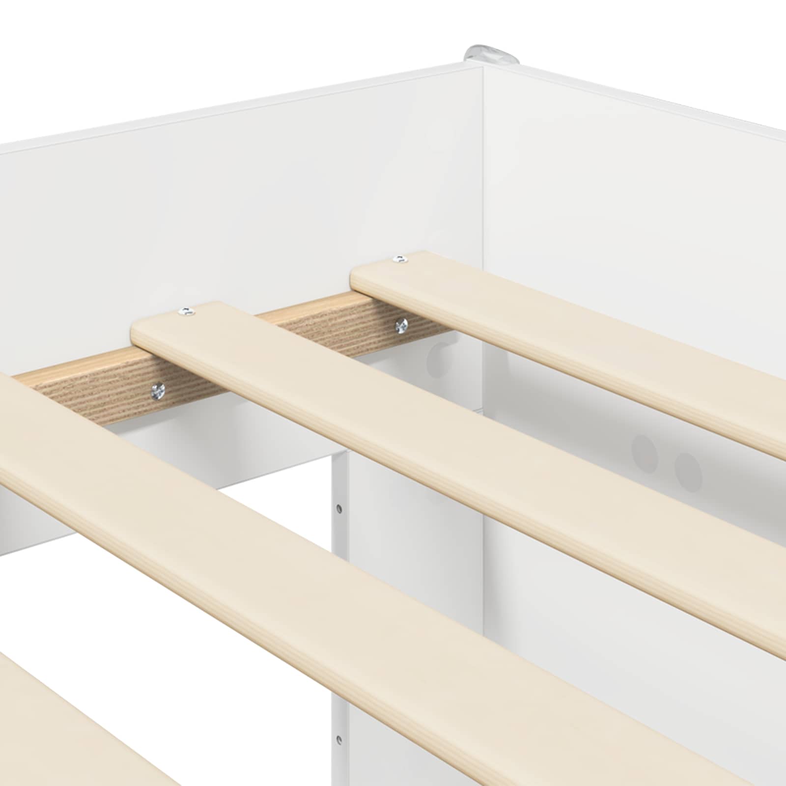 Kreveta za visoko spavanje djece 2 pcs Bijela 90 x 200 cm