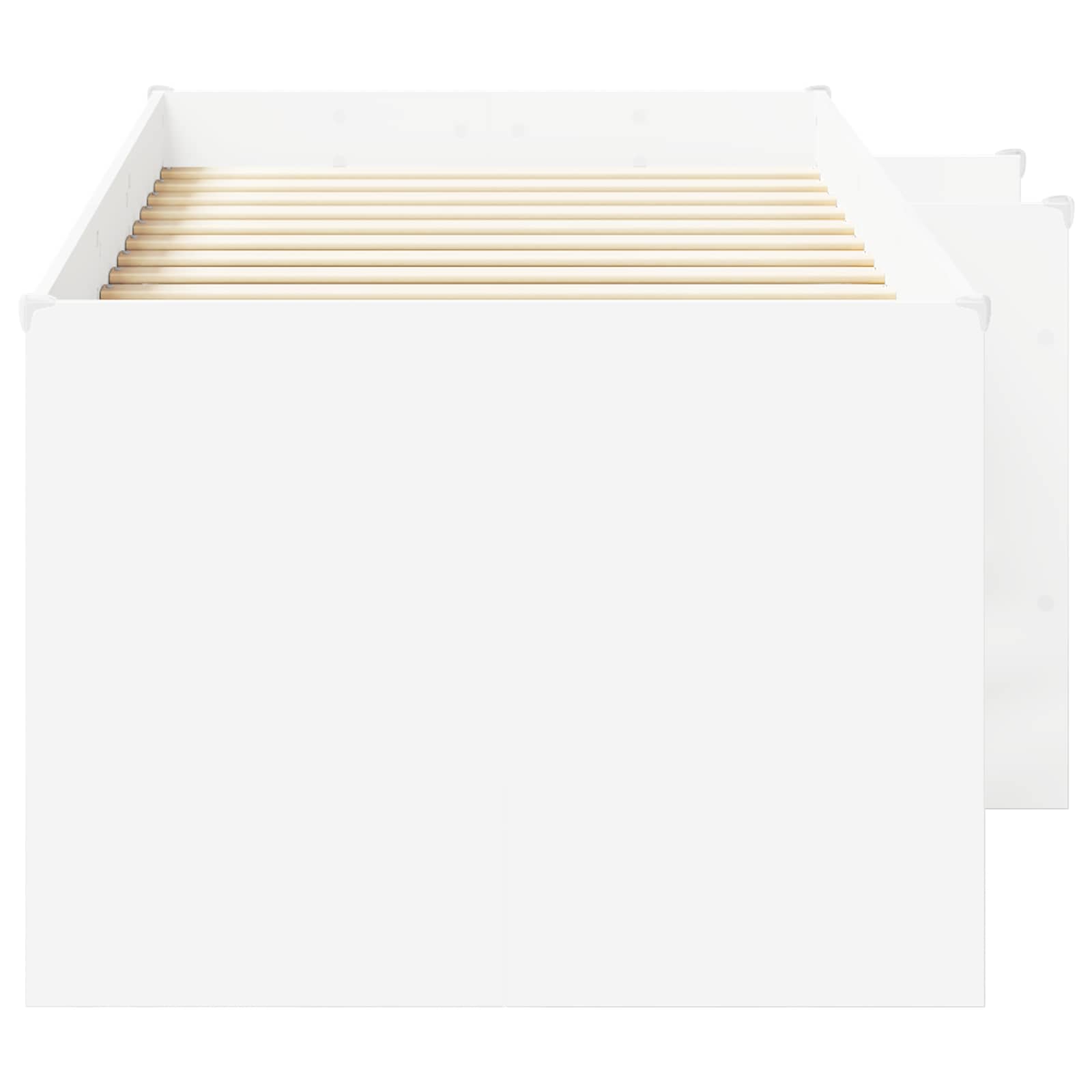 Kreveta za visoko spavanje djece 2 pcs Bijela 98.5 x 200 cm