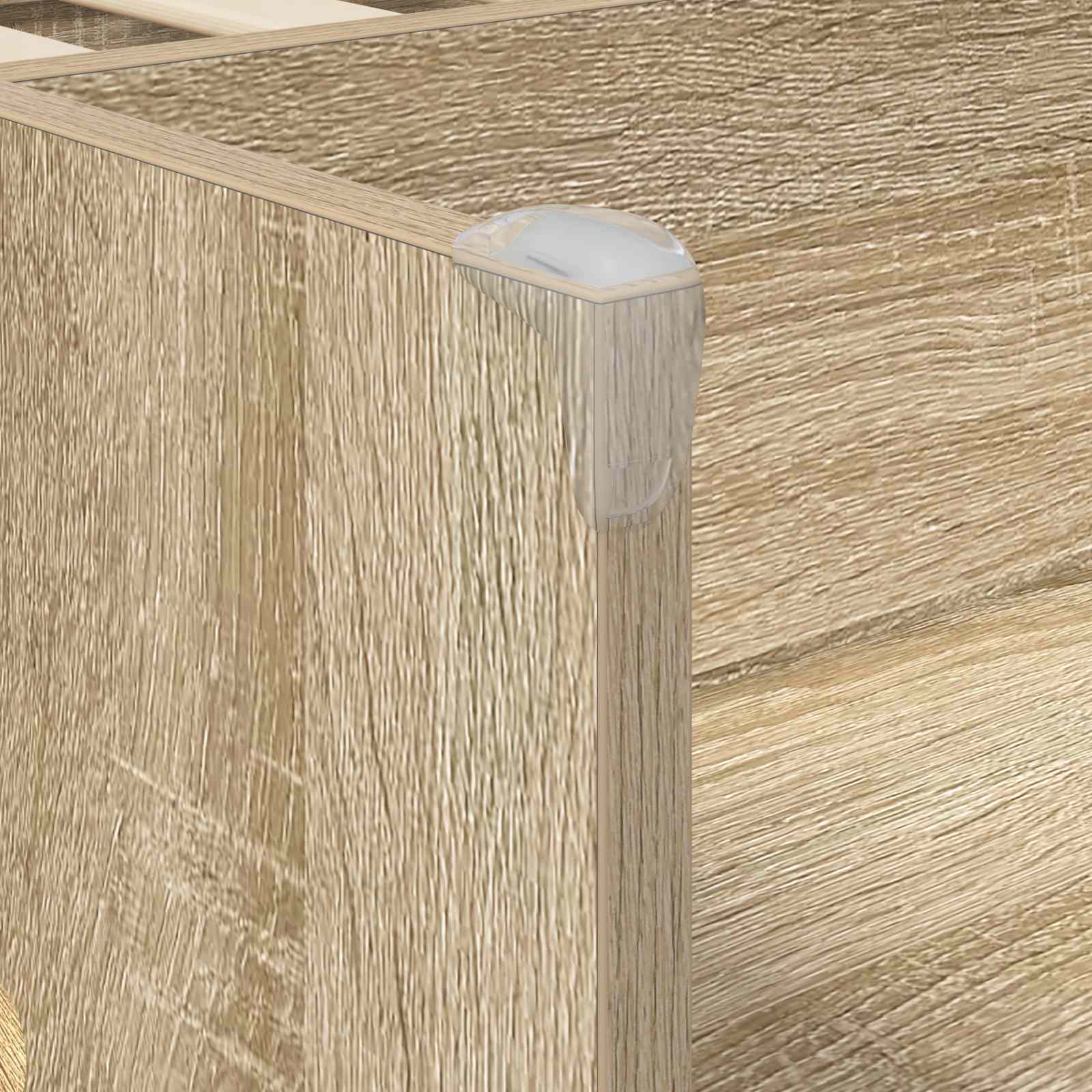 Kreveta za visoko spavanje djece 2 pcs Hrast sonoma 90 x 190 cm