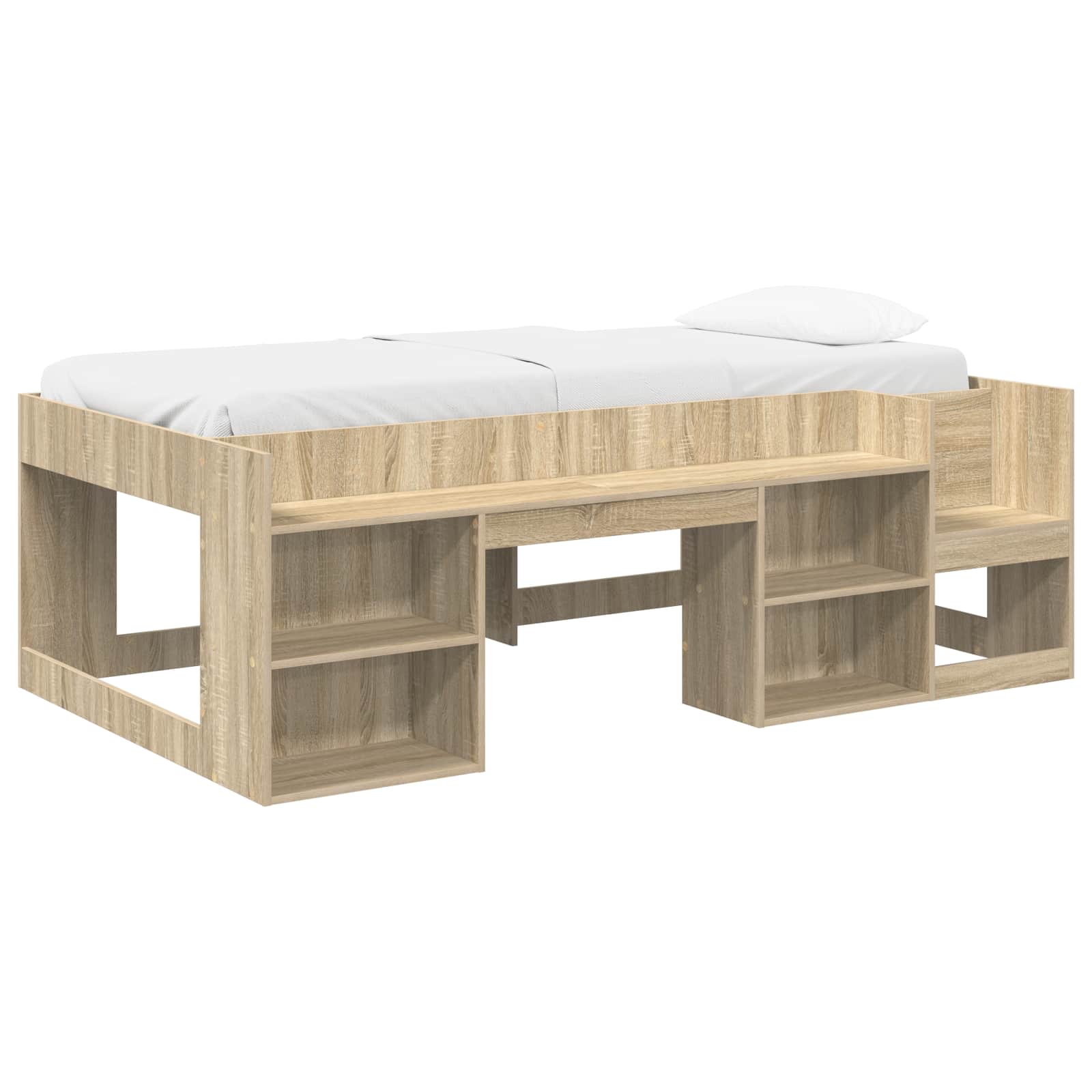 Krevet za djecu s ladicama Hrast sonoma 80 x 200 cm