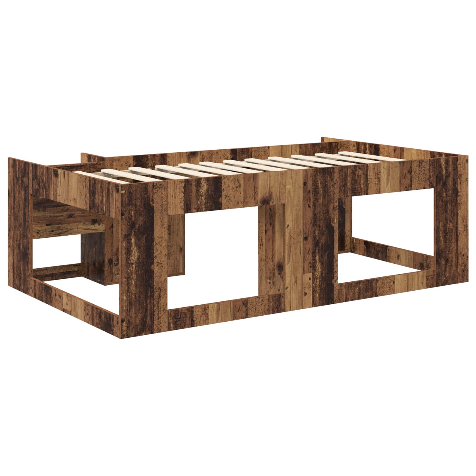 Krevet za djecu s ladicama Staro drvo 90 x 200 cm