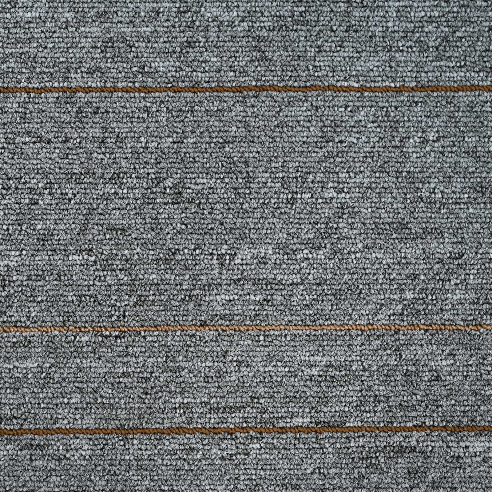 Tepih pločica Svijetlosiva s prugom 50 x 50 cm 4 pcs