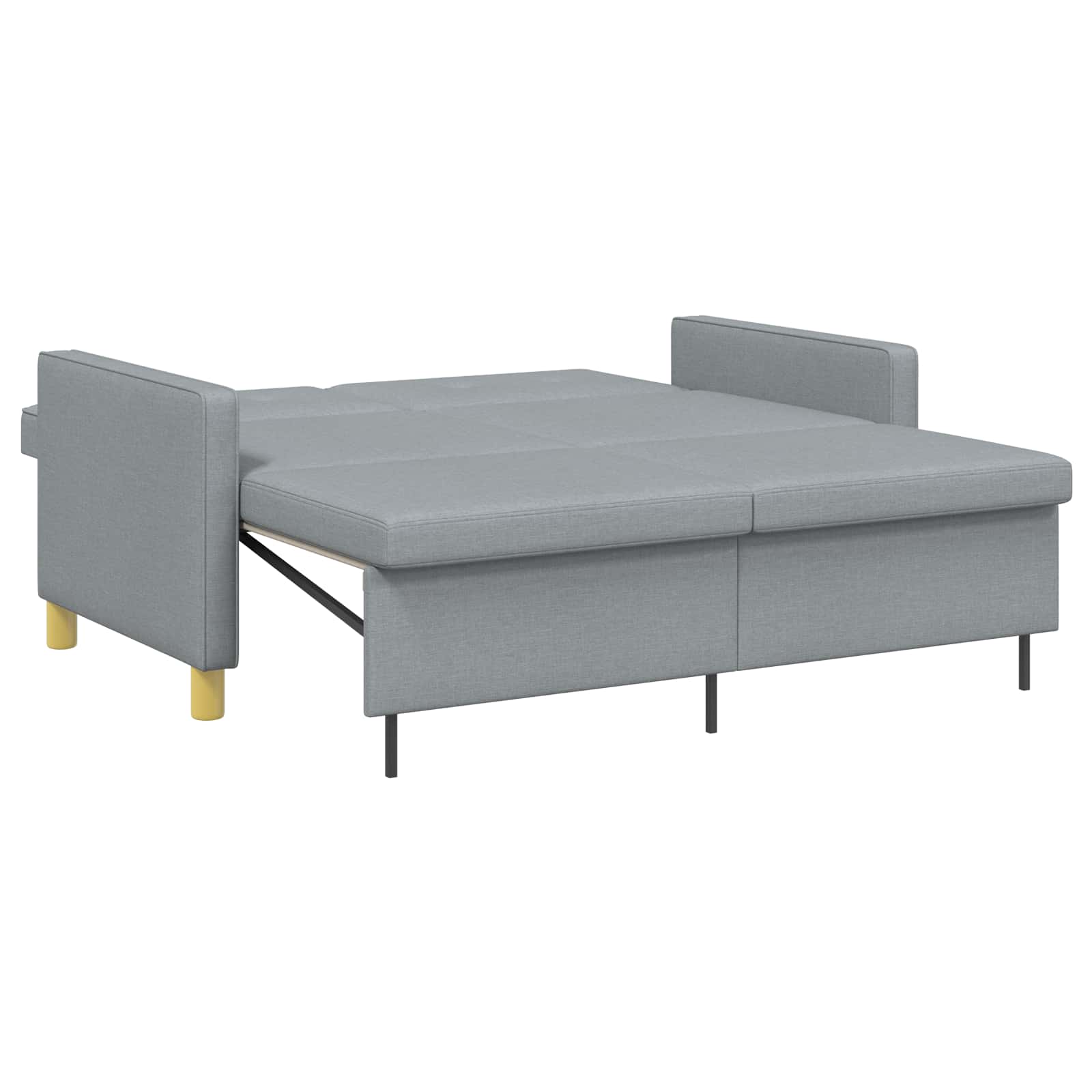 Krevet-sofa na razvlačenje Svijetlo zelena Tkanina