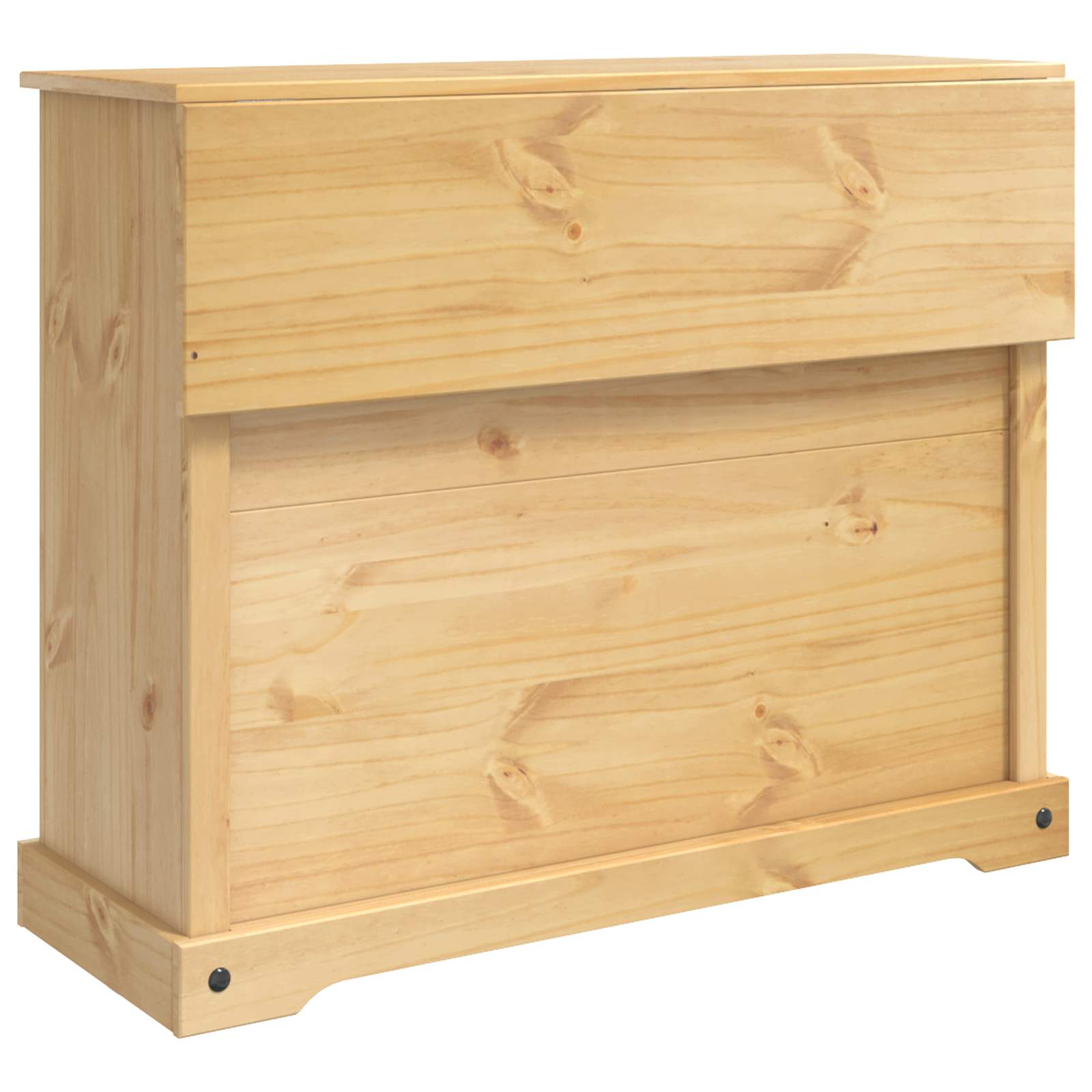 Kuhinjski kolica 2 pcs Medeni vosak 112 x 70 x 91,5 cm