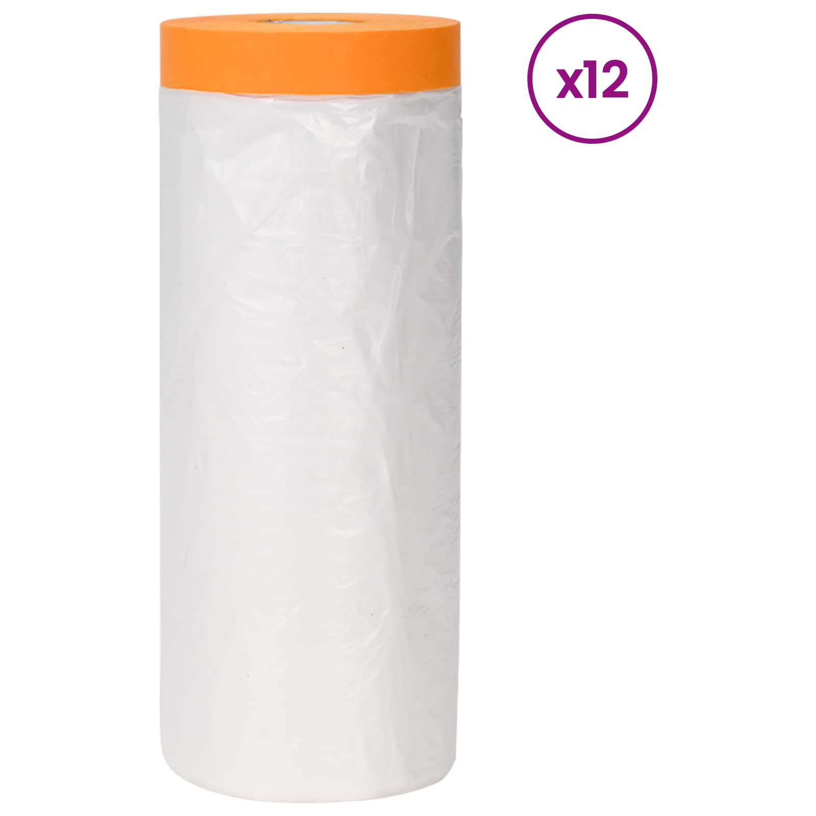 Prozračna ploča s ljepilom 12 pcs *Transparent*an 270 x 1600 cm