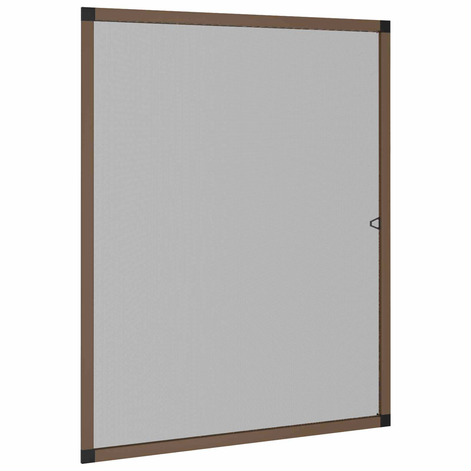 Mreža protiv insekata za prozore Smeđa 120 x 140 cm