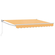 Povlačivi tende Pijesak 2,5 x 2 m 100% Poliester i Aluminij