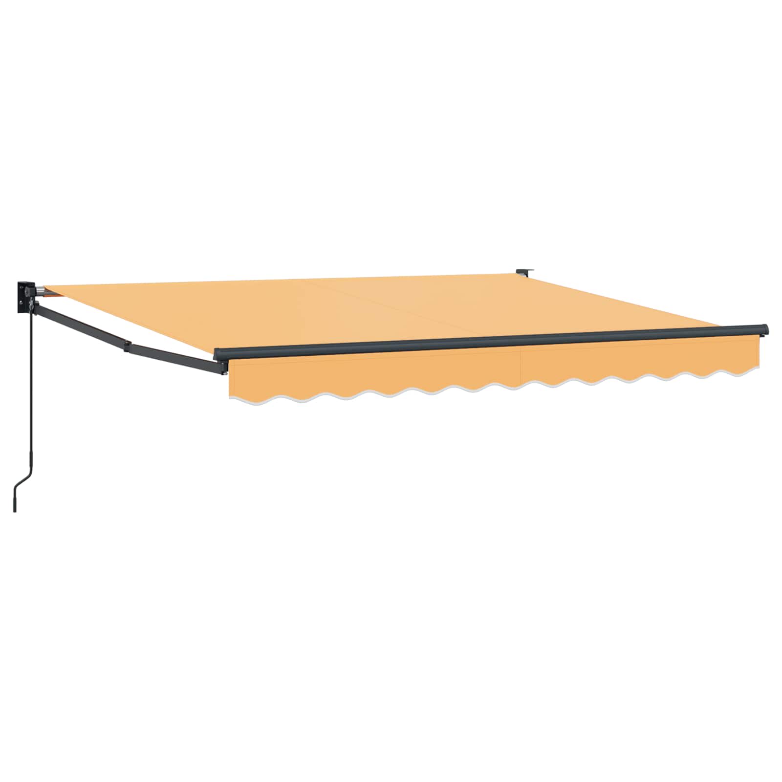 Povlačivi tende Pijesak 2,5 x 2 m 100% Poliester i Aluminij