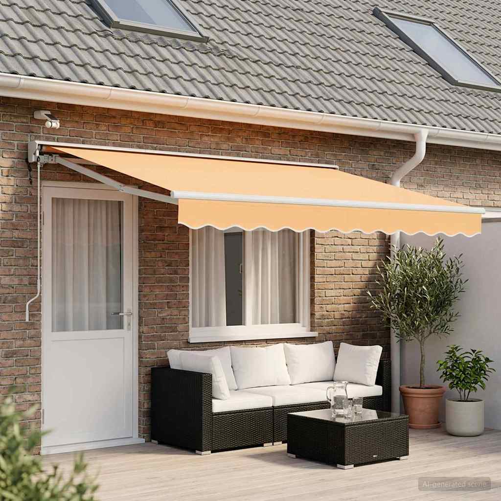 Električna retraktabilna tenda Pijesak 4,5 × 3,5 m