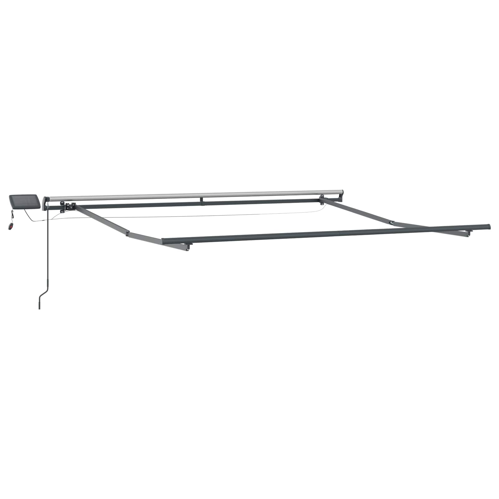 Povlačivi tende Pijesak 500 × 350 cm Tkanina i Aluminij