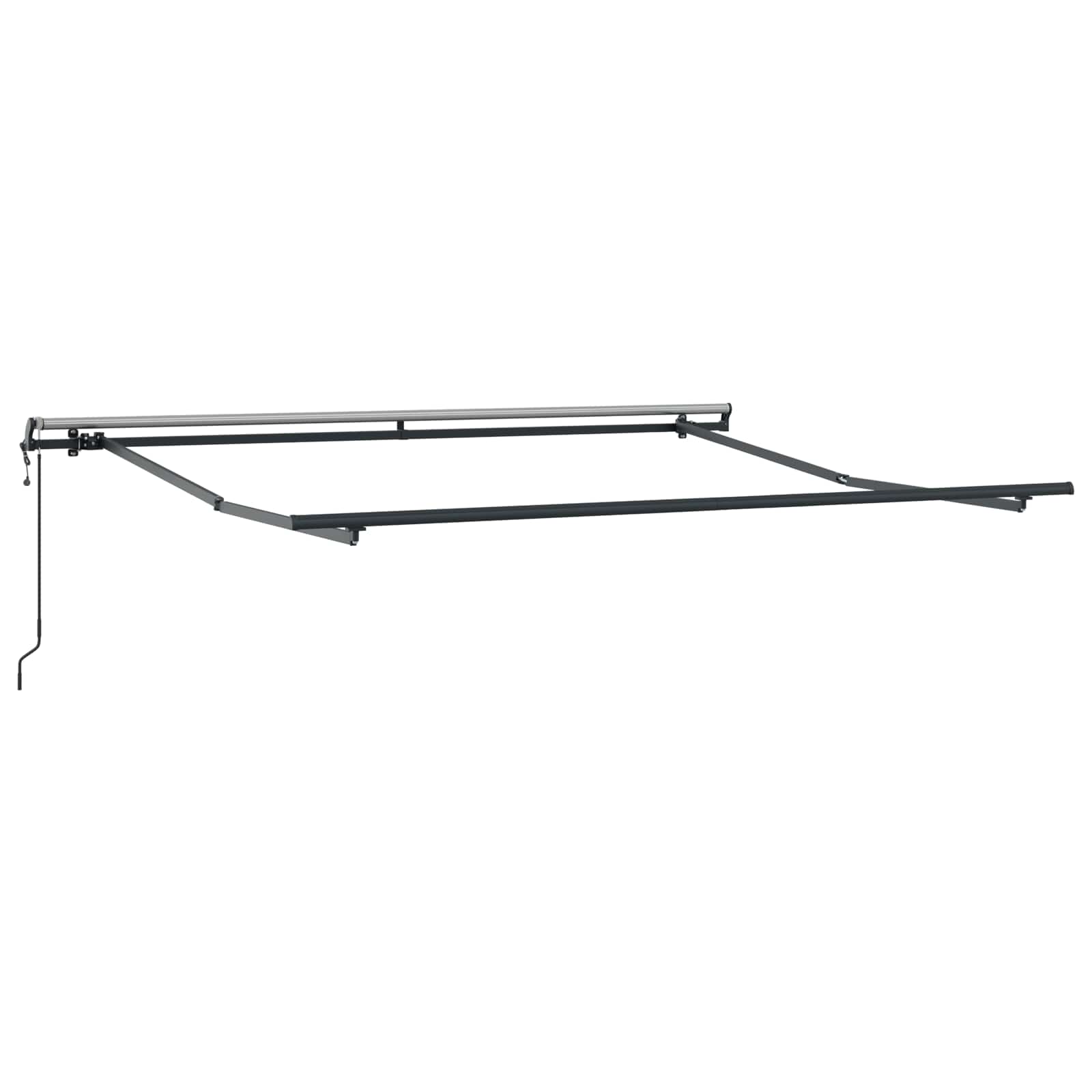 Povlačivi tende Pijesak 600 × 350 cm Tkanina i Aluminij