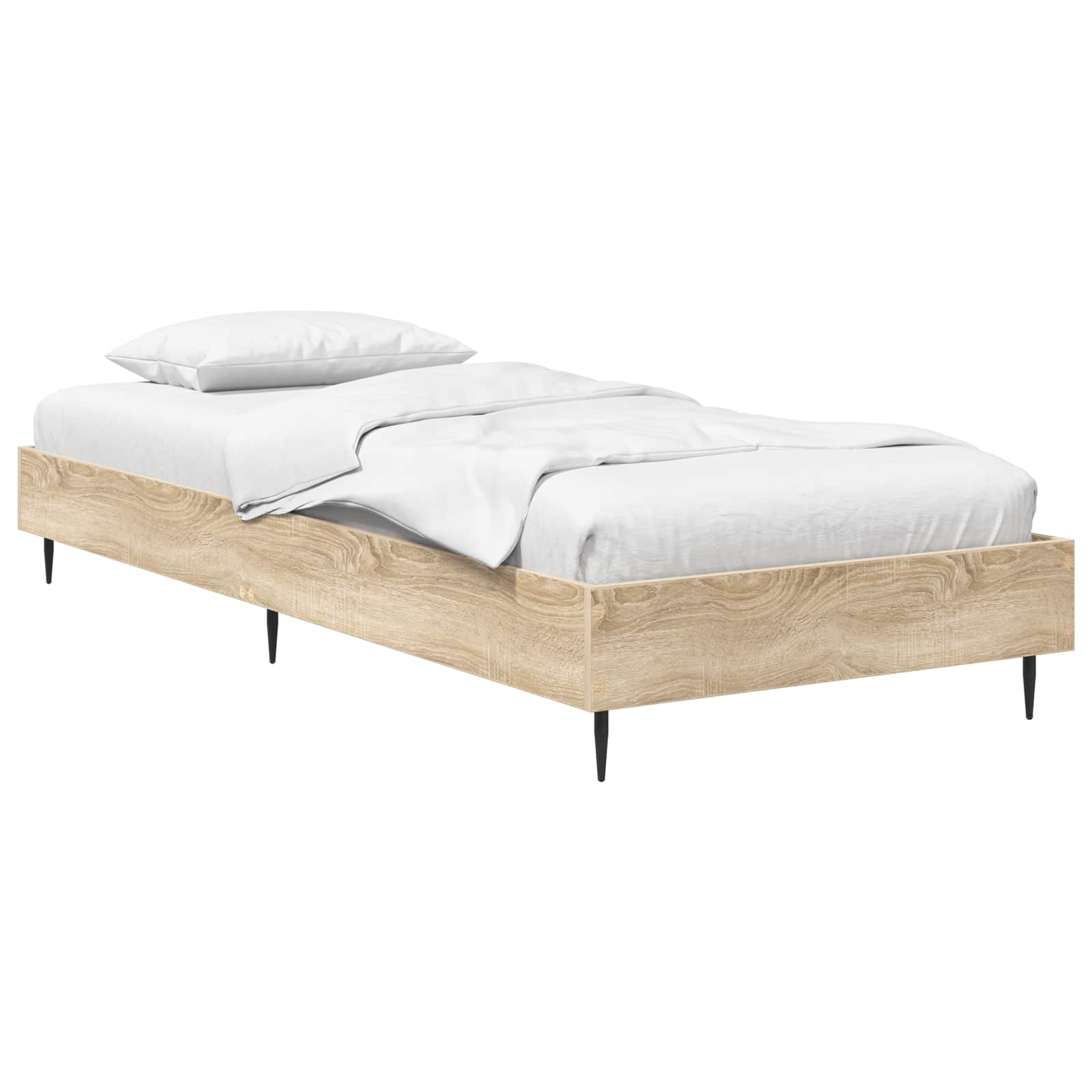 Krevetna konstrukcija Hrast sonoma 80 x 200 cm