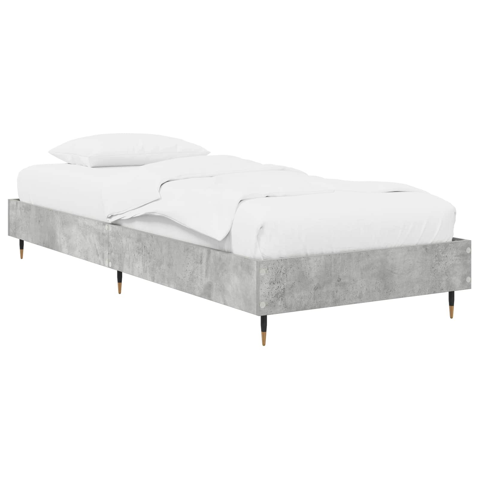 Krevetna konstrukcija Betonska siva 80 x 200 cm