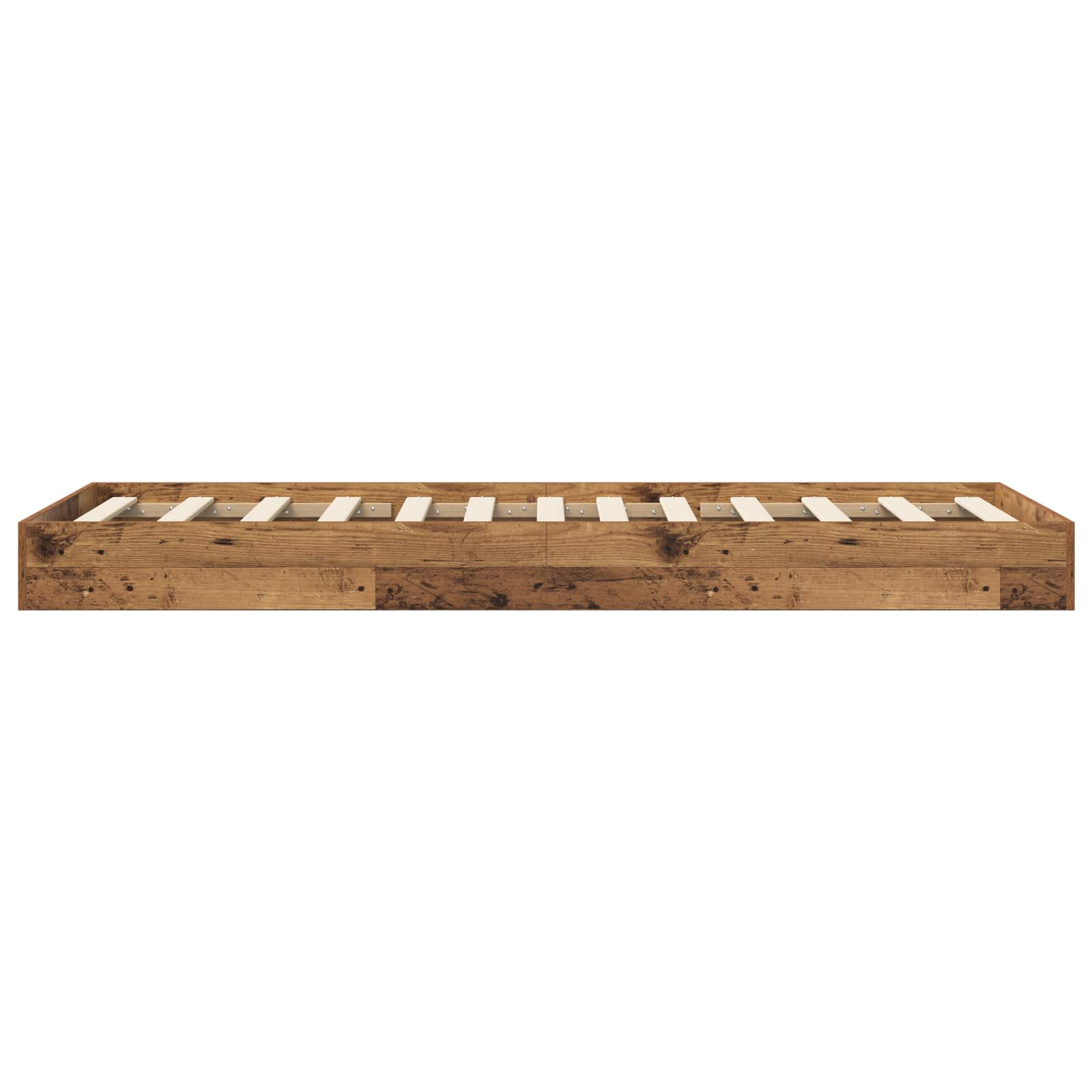 Okvir kreveta za pod Staro drvo 80 x 200 cm Konstruirano drvo