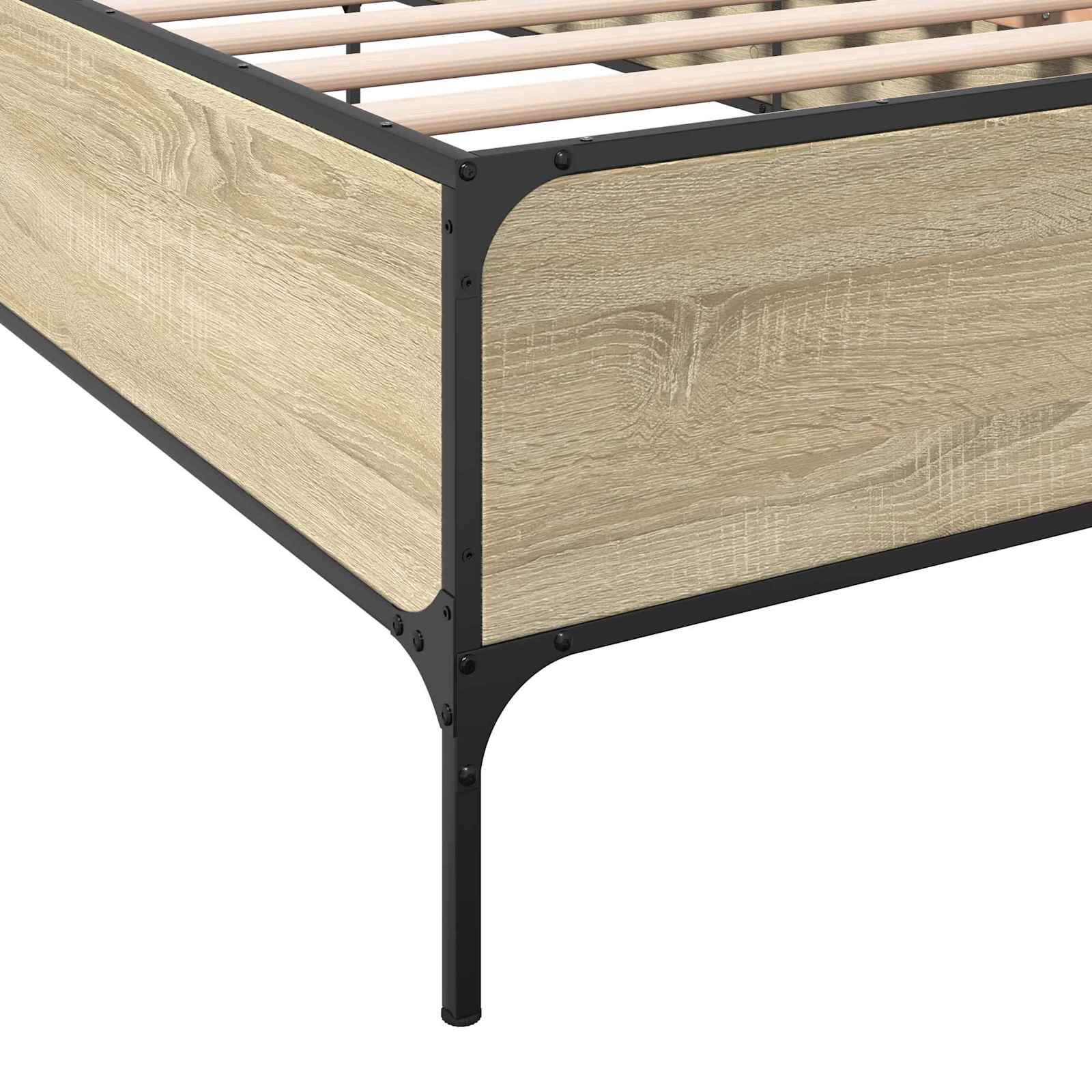 Krevetna konstrukcija Hrast sonoma 80 x 200 cm