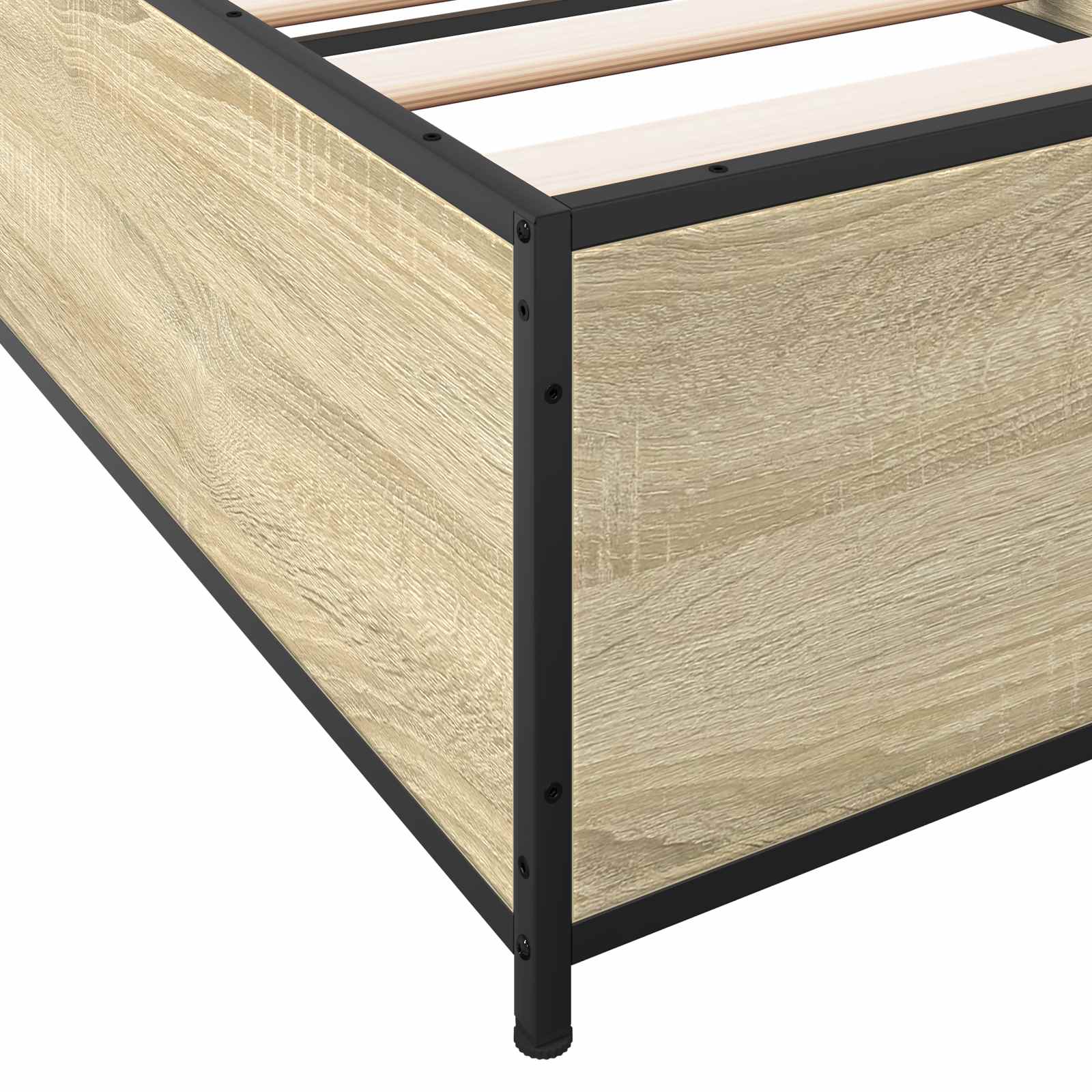 Krevetna konstrukcija Hrast sonoma 80 x 200 cm