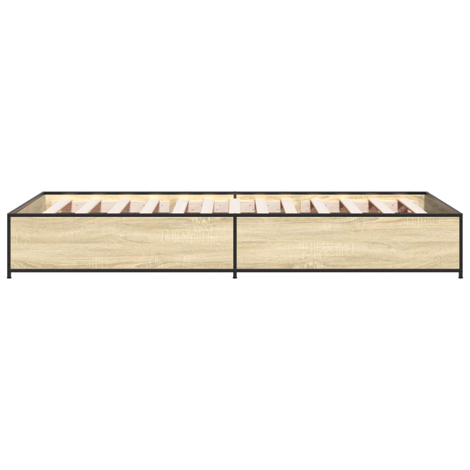 Krevetna konstrukcija Hrast sonoma 80 x 200 cm