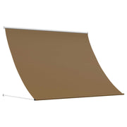 Nadstrešnica Bež 250 x 150 cm 180 g / m² poliester s PU premazom