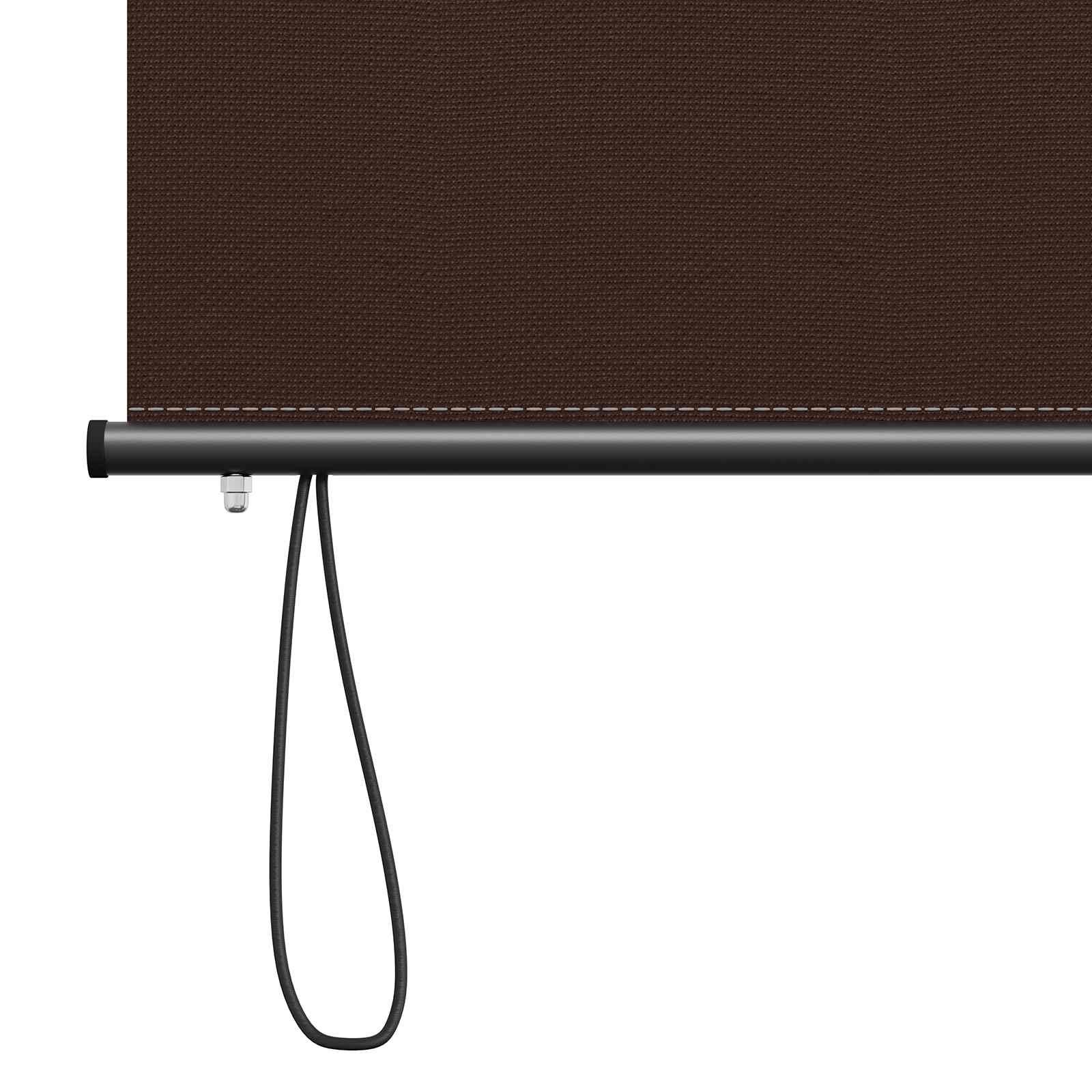 Rolo zavjesa Smeđa 100 x 250 cm Tkanina i aluminij