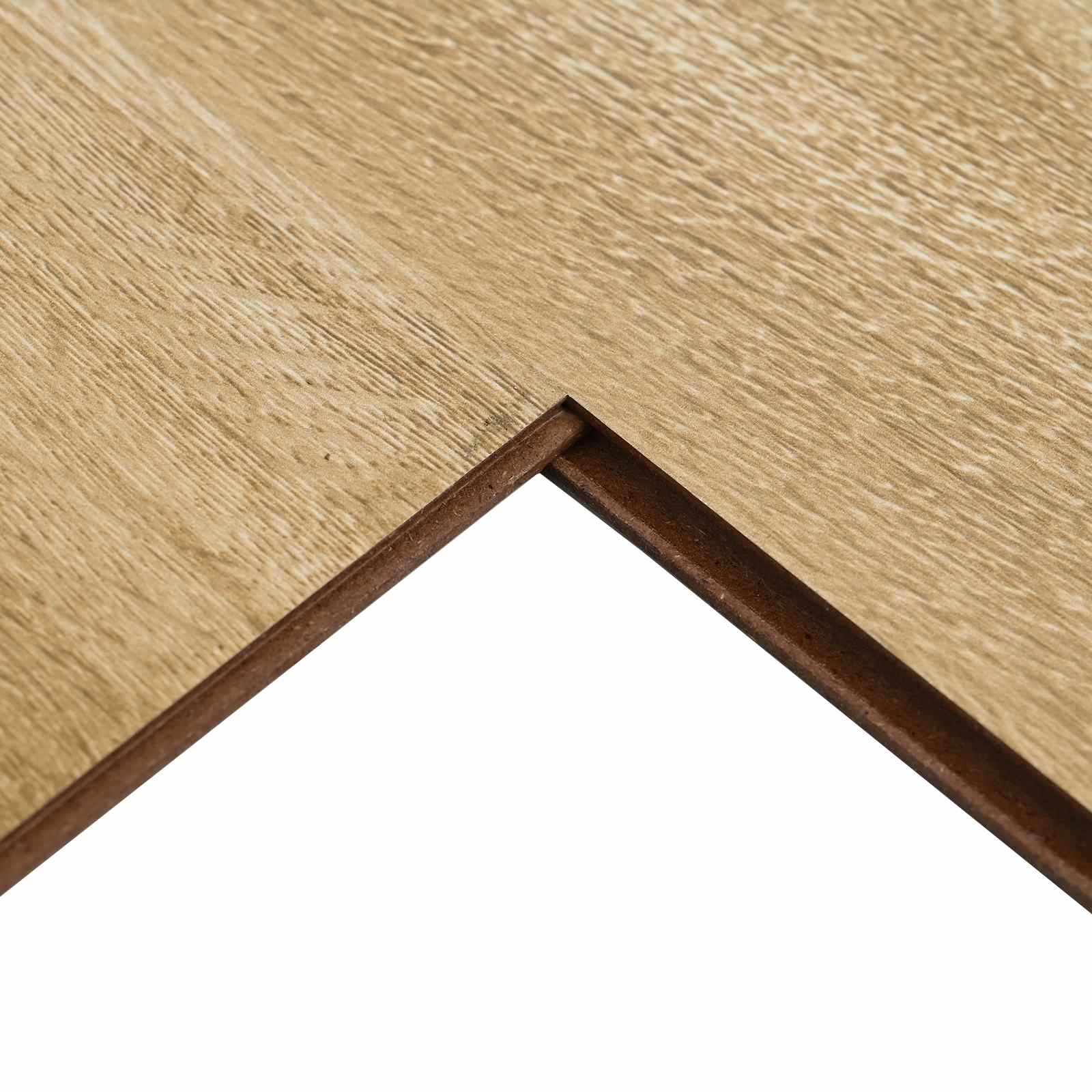Laminatna podnica 15 pcs Rustikalna smeđa 101 x 20 x 0,8 cm