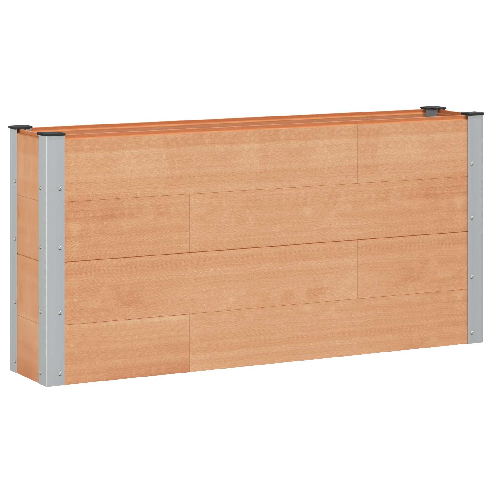 Povišena vrtna gredica Smeđa 150 x 30 x 72 cm