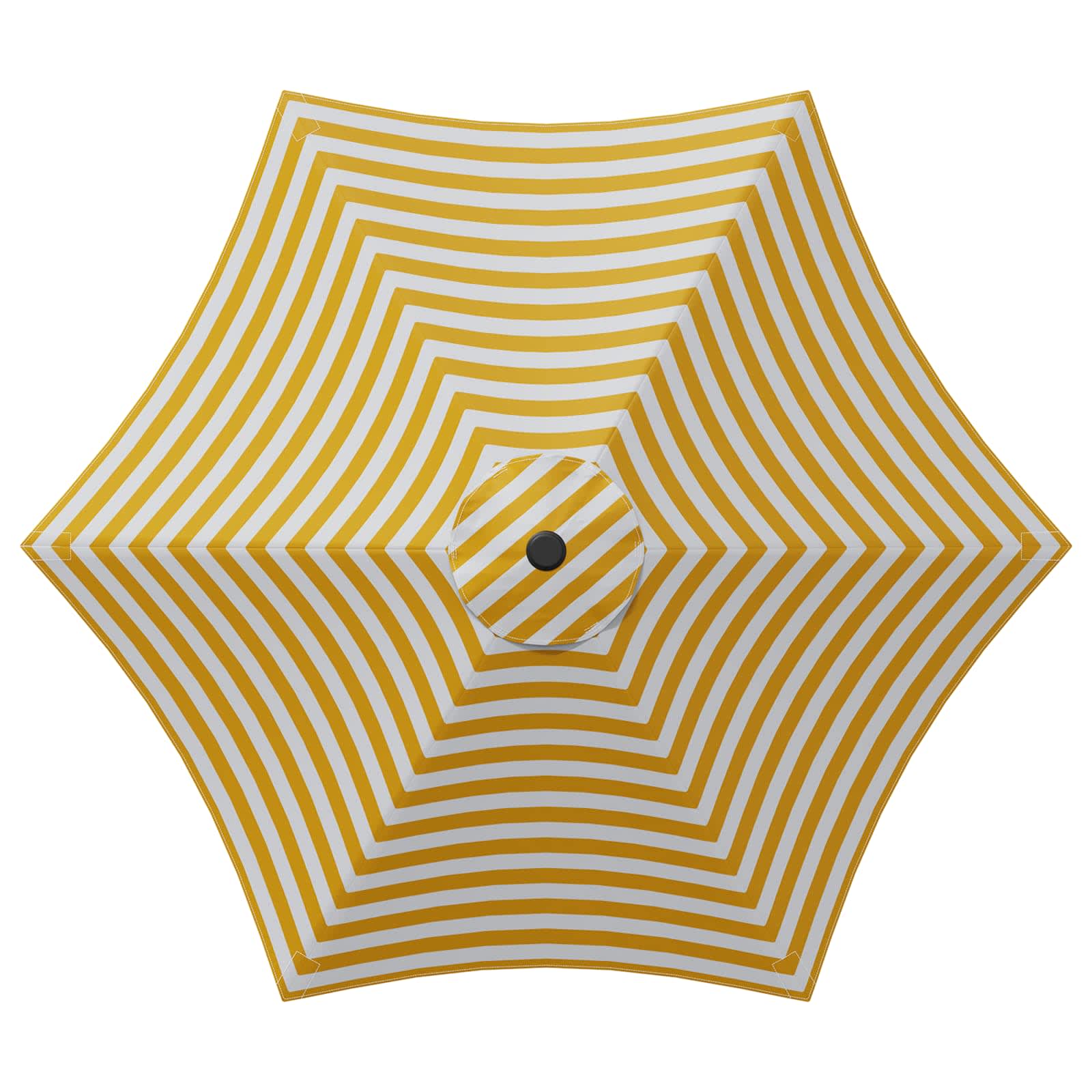 Vrtni Parasol s Podnožjem 230 x 230 cm Poliester Pravokutni