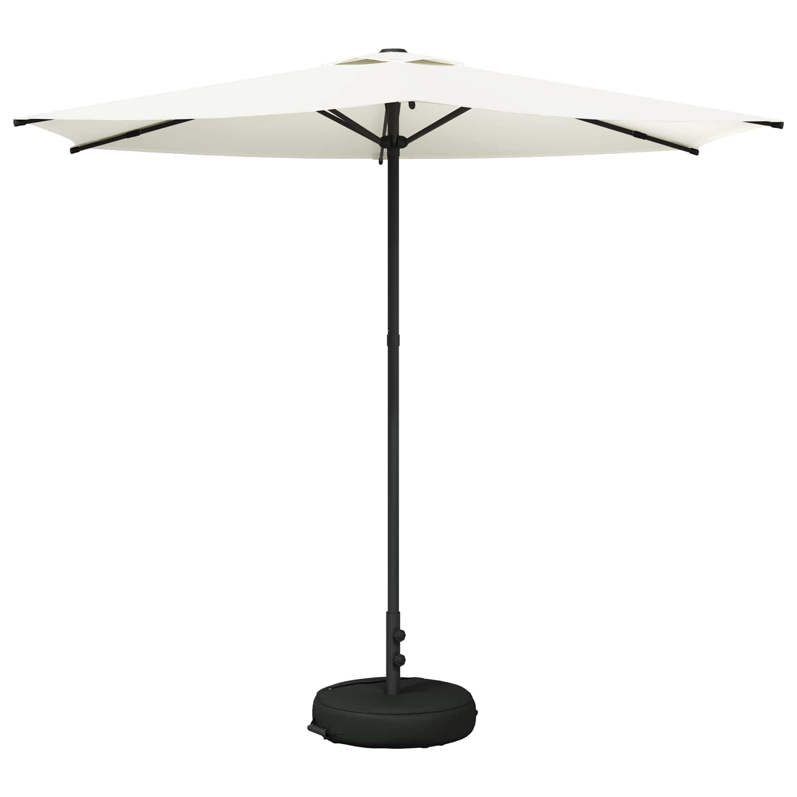 Vrtni Parasol s Podnožjem 270 x 270 cm Poliester Pravokutni