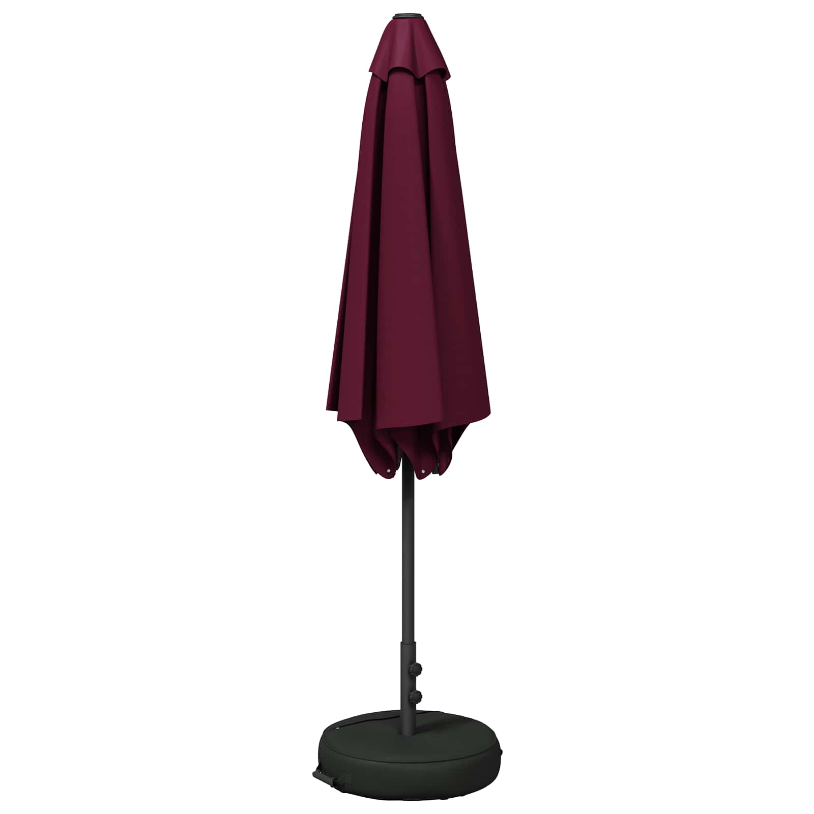 Vrtni Parasol s Podnožjem 270 x 270 cm Poliester Pravokutni