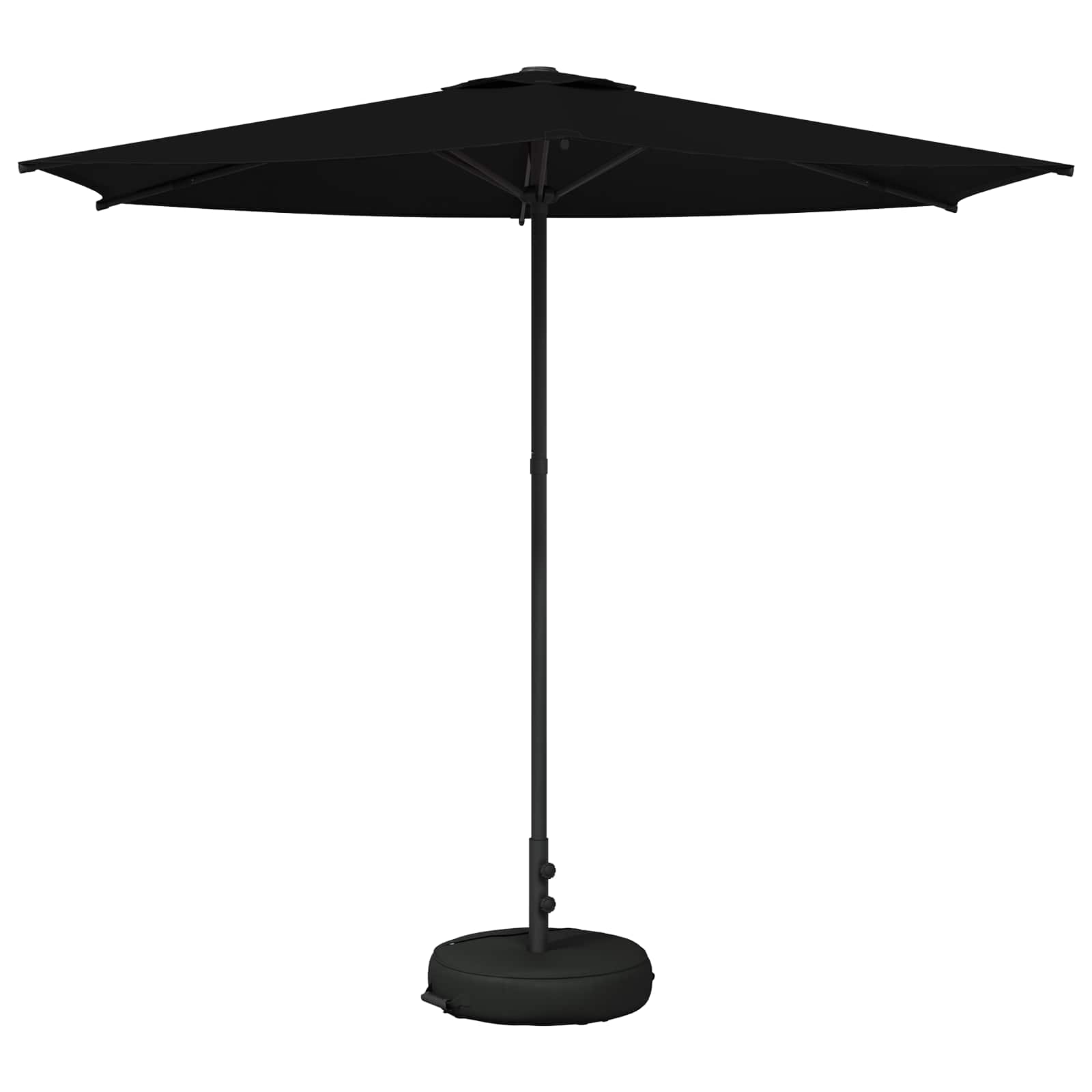 Vrtni Parasol s Podnožjem 270 x 270 cm Poliester Pravokutni