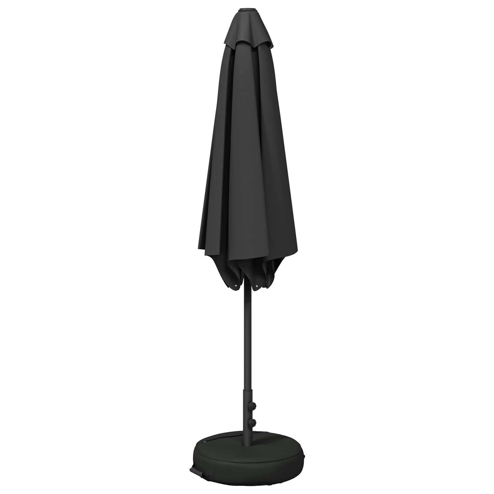 Vrtni Parasol s Podnožjem 300 x 300 cm Poliester Pravokutni