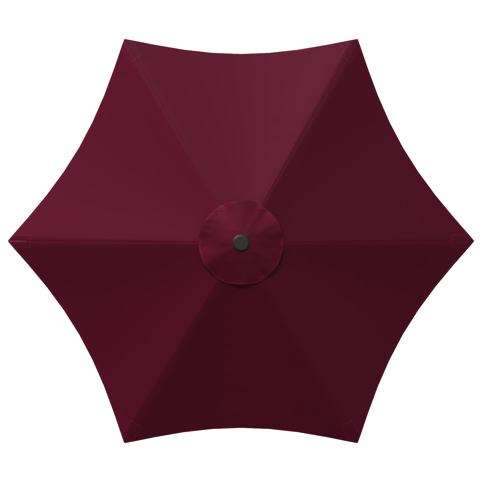 Vrtni Parasol s Podnožjem 300 x 300 cm Poliester Pravokutni