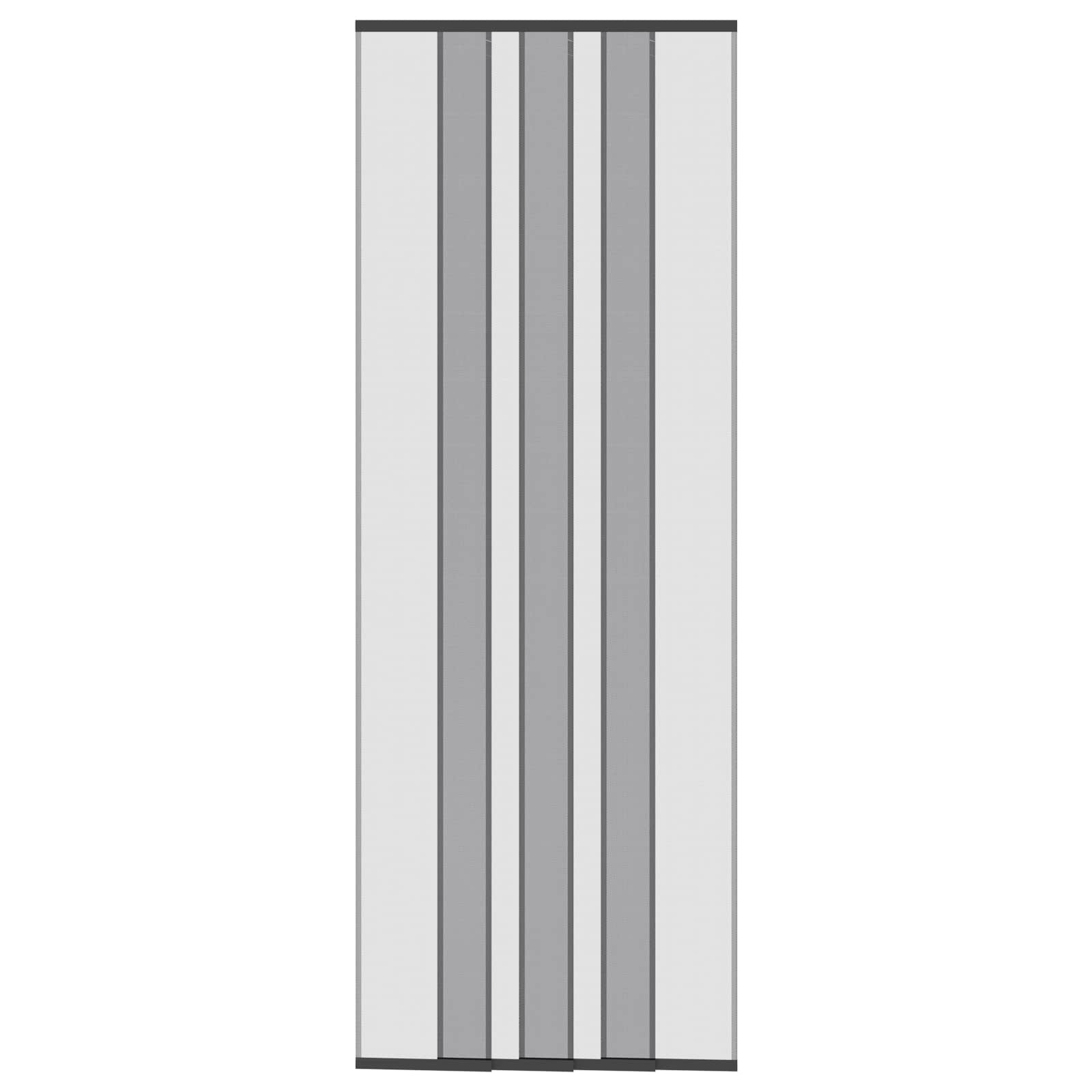 Mrežasta zavjesa za vrata protiv insekata Crna 80 x 220 cm