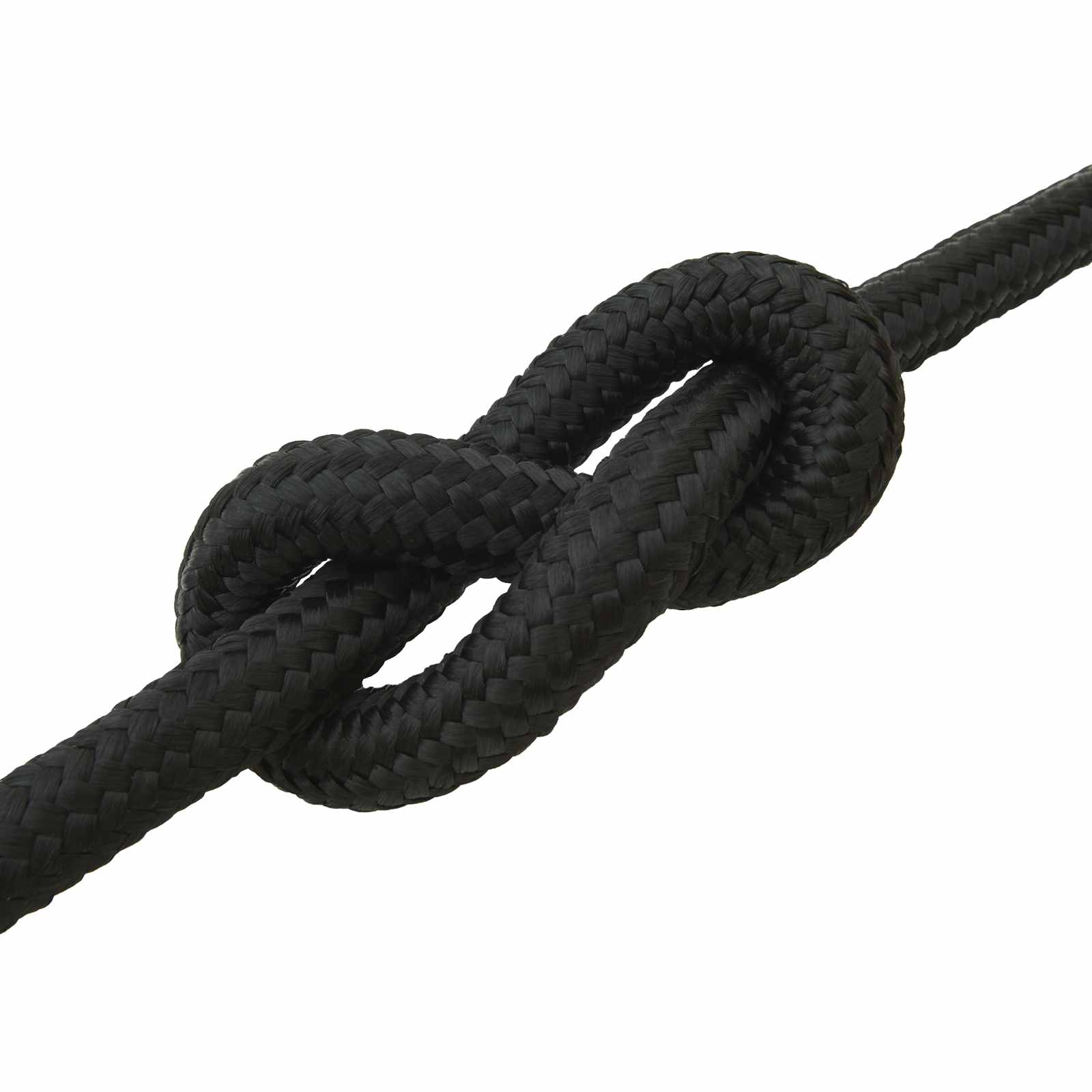 Konopac za čamce 10 m 4 Crna PP