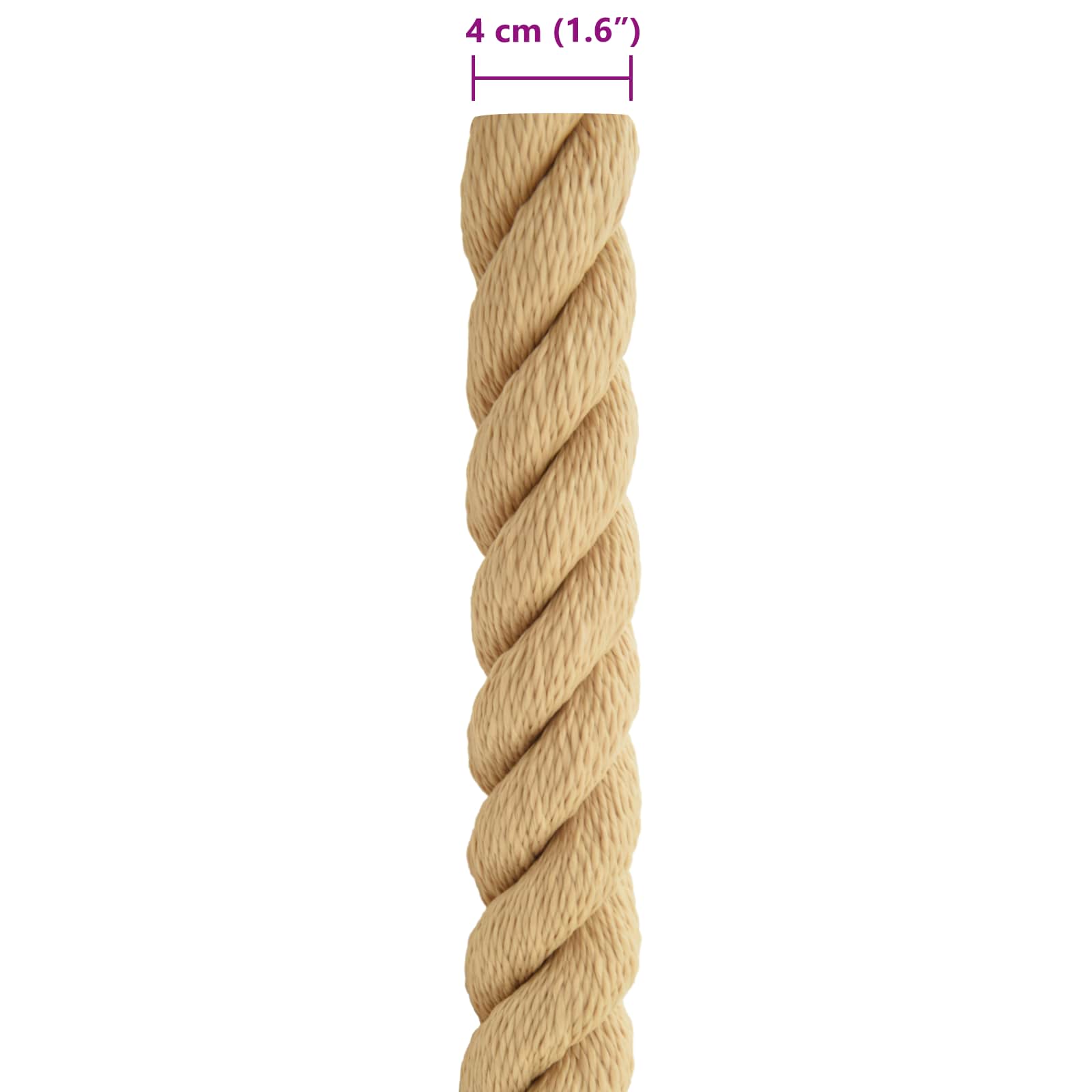 Konopac za čamce 10 m 4 Prirodna PP
