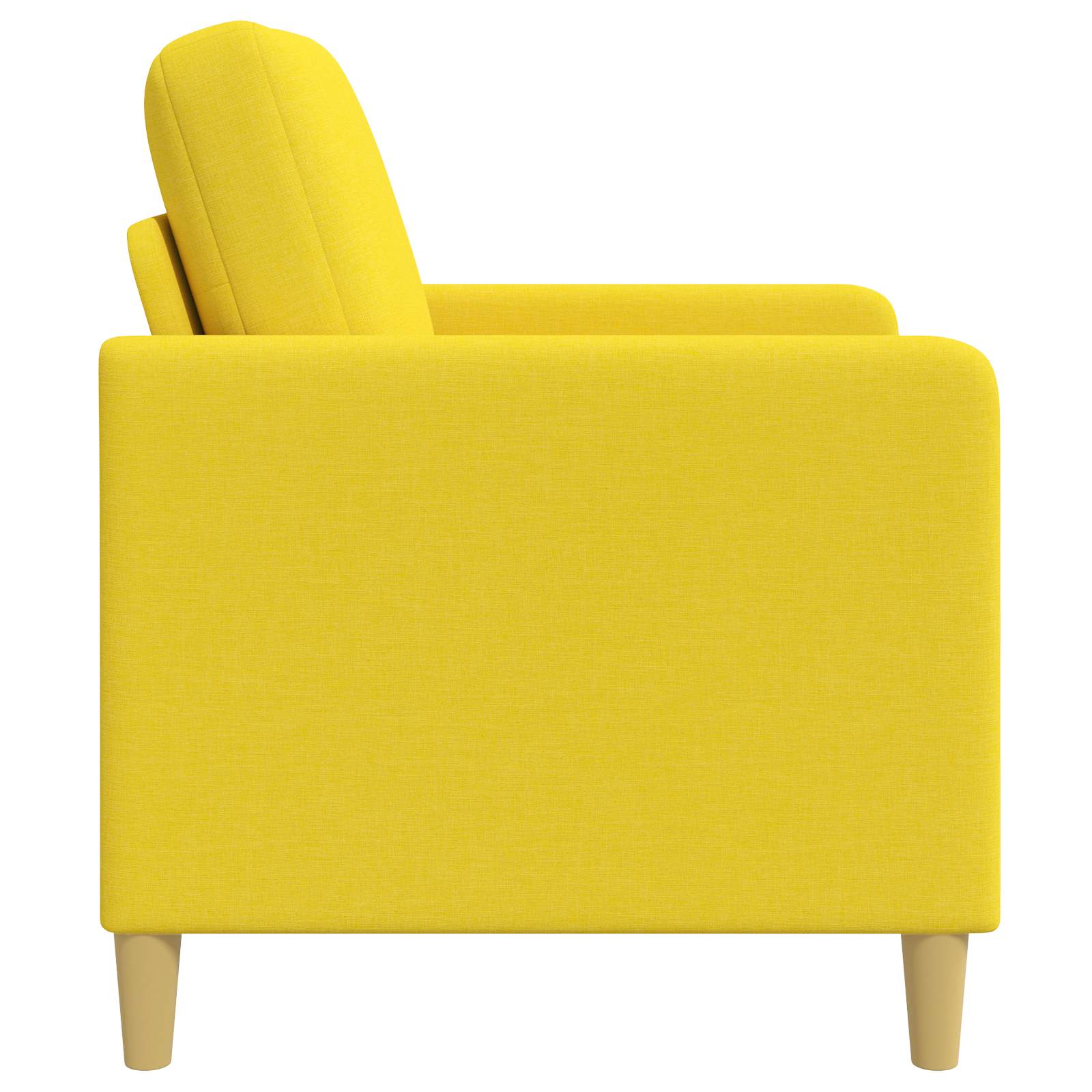 Sofa s pohranom Svijetlo žuta 72 x 78 x 87 cm Poliester