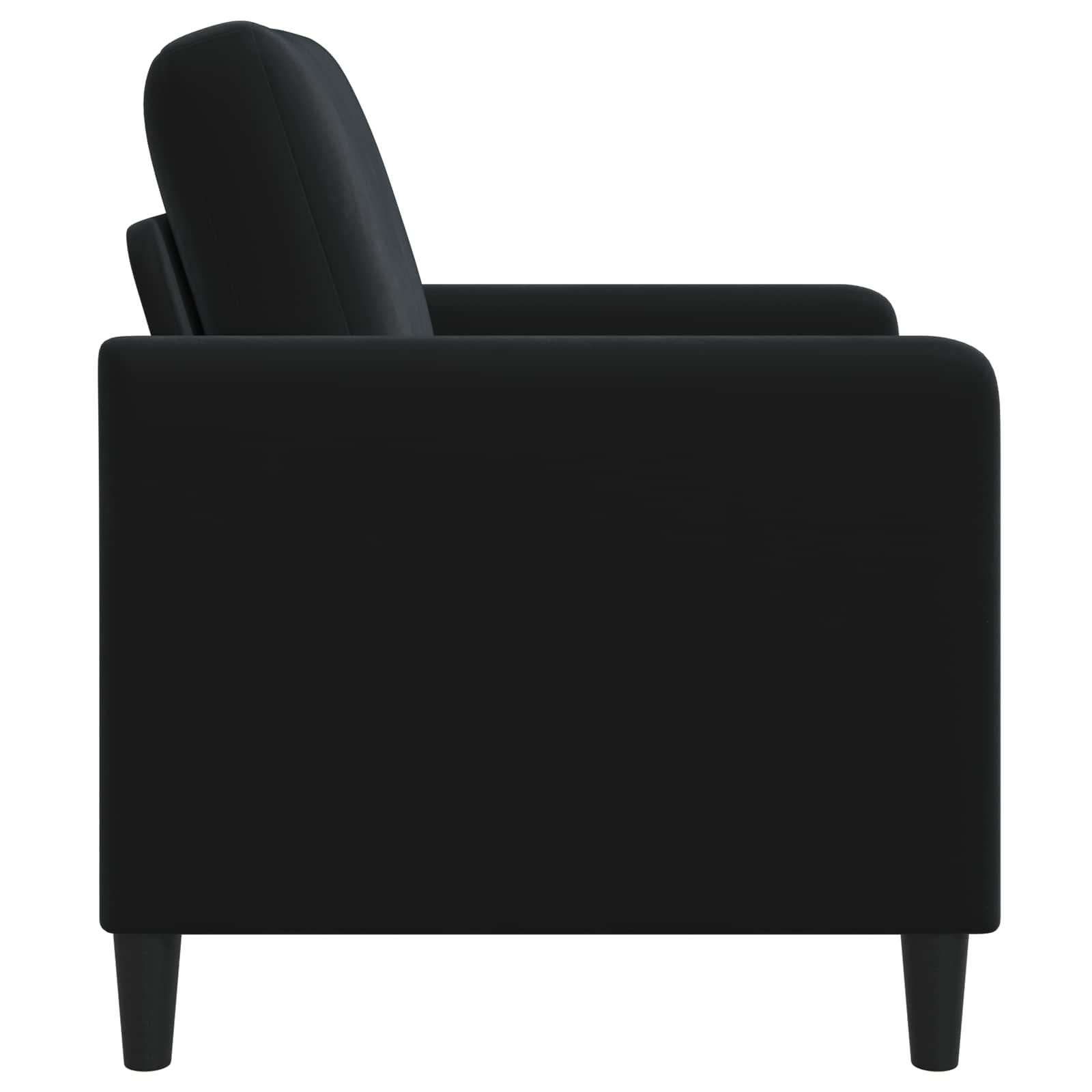 Sofa s pohranom Crna 72 x 78 x 87 cm Poliester