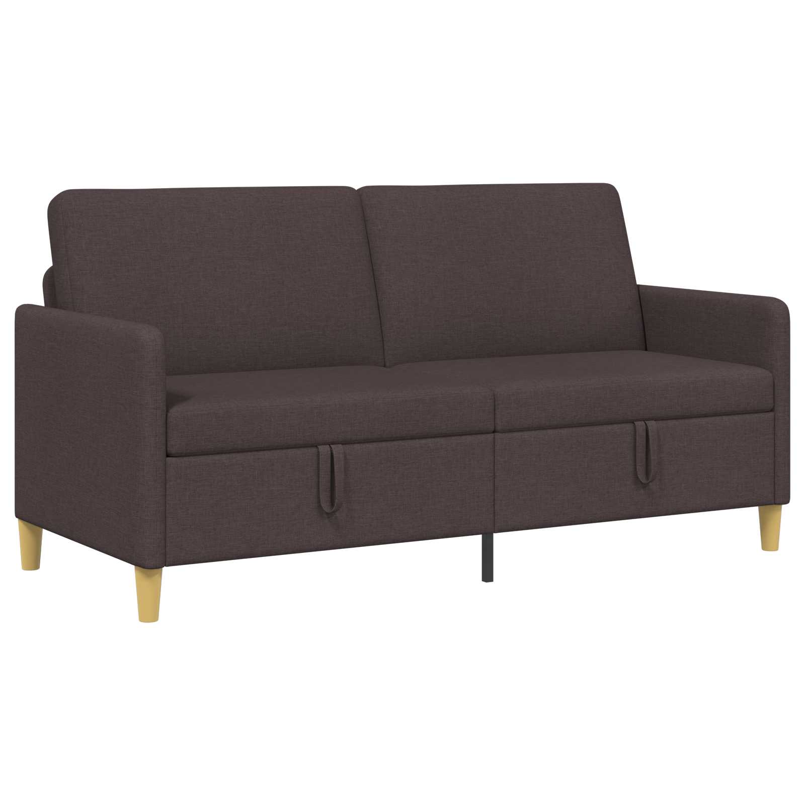 Sofa s pohranom Tamno smeđa 172 x 78 x 87 cm Poliester