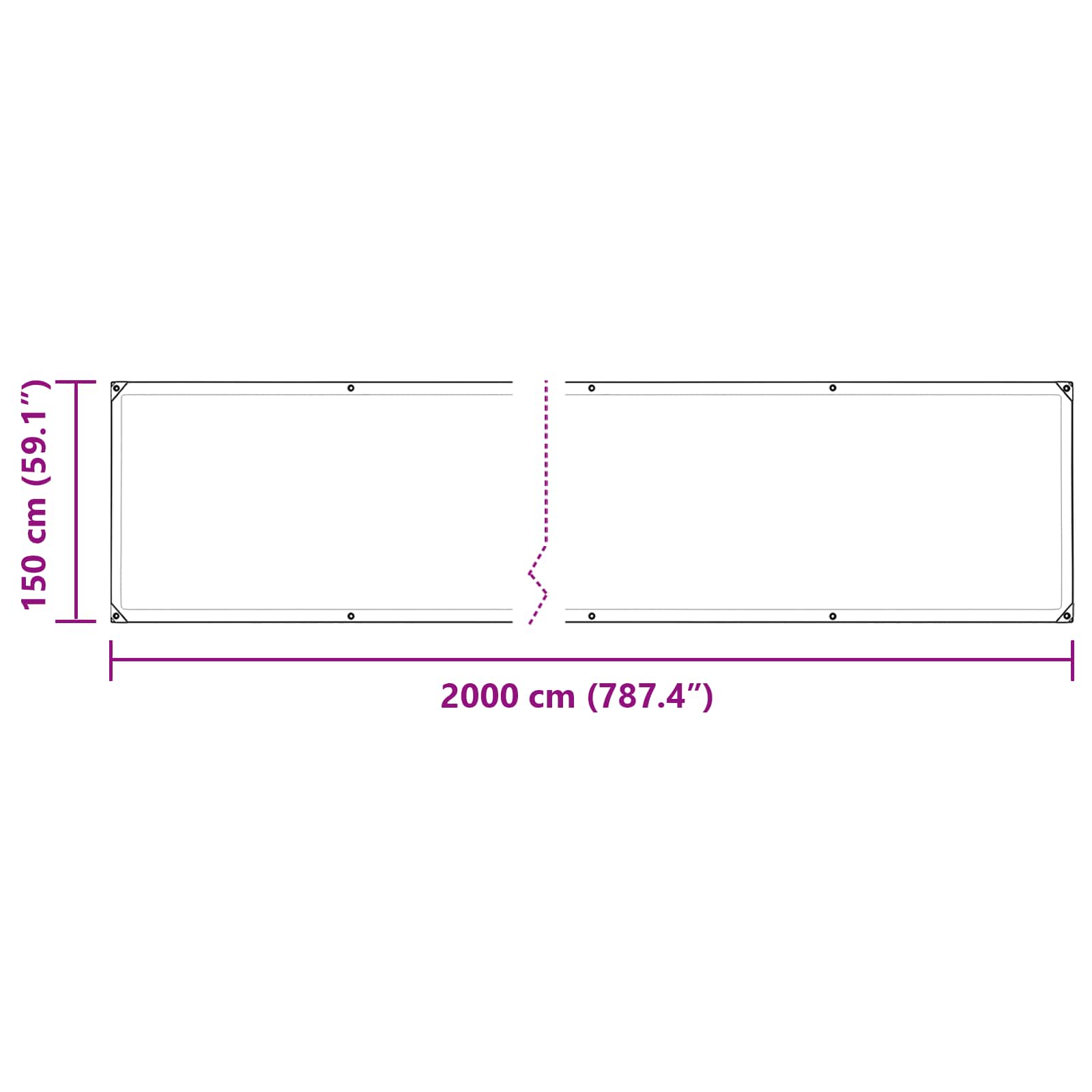 Pokrov za biljke *Transparent*an 20 x 1,5 m PE