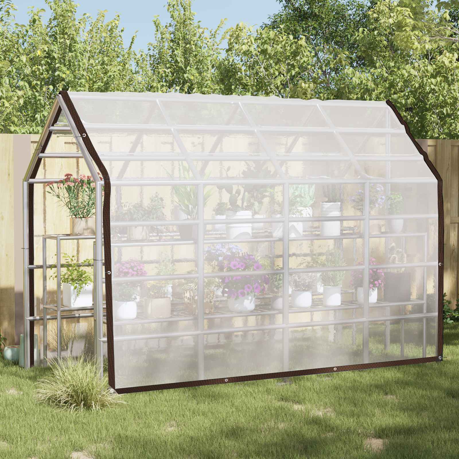 Pokrov za biljke *Transparent*an 5 × 3,5 m PE