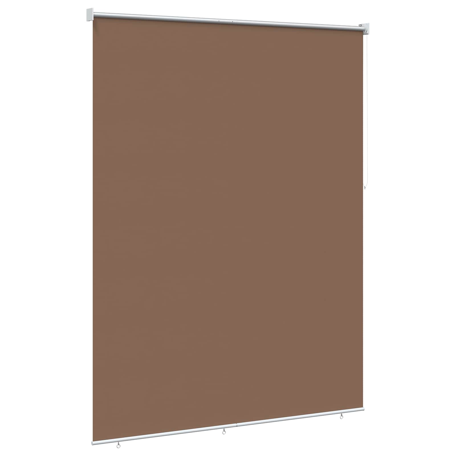 Roleta zaštita od UV zračenja Sivosmeđa 180 x 140 cm Poliester