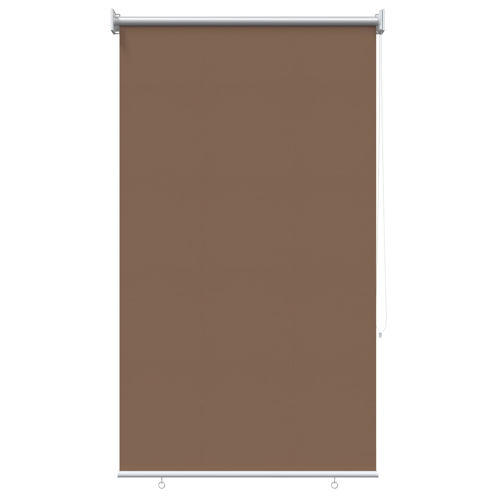 Roleta zaštita od UV zračenja Sivosmeđa 60 x 230 cm Poliester