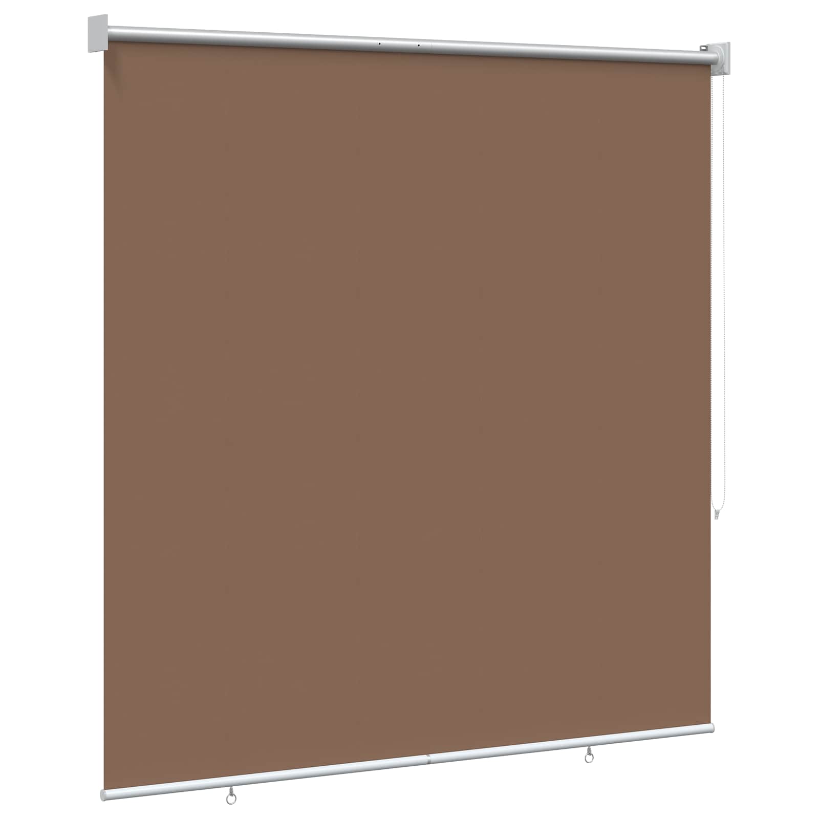 Roleta zaštita od UV zračenja Sivosmeđa 145 x 230 cm Poliester