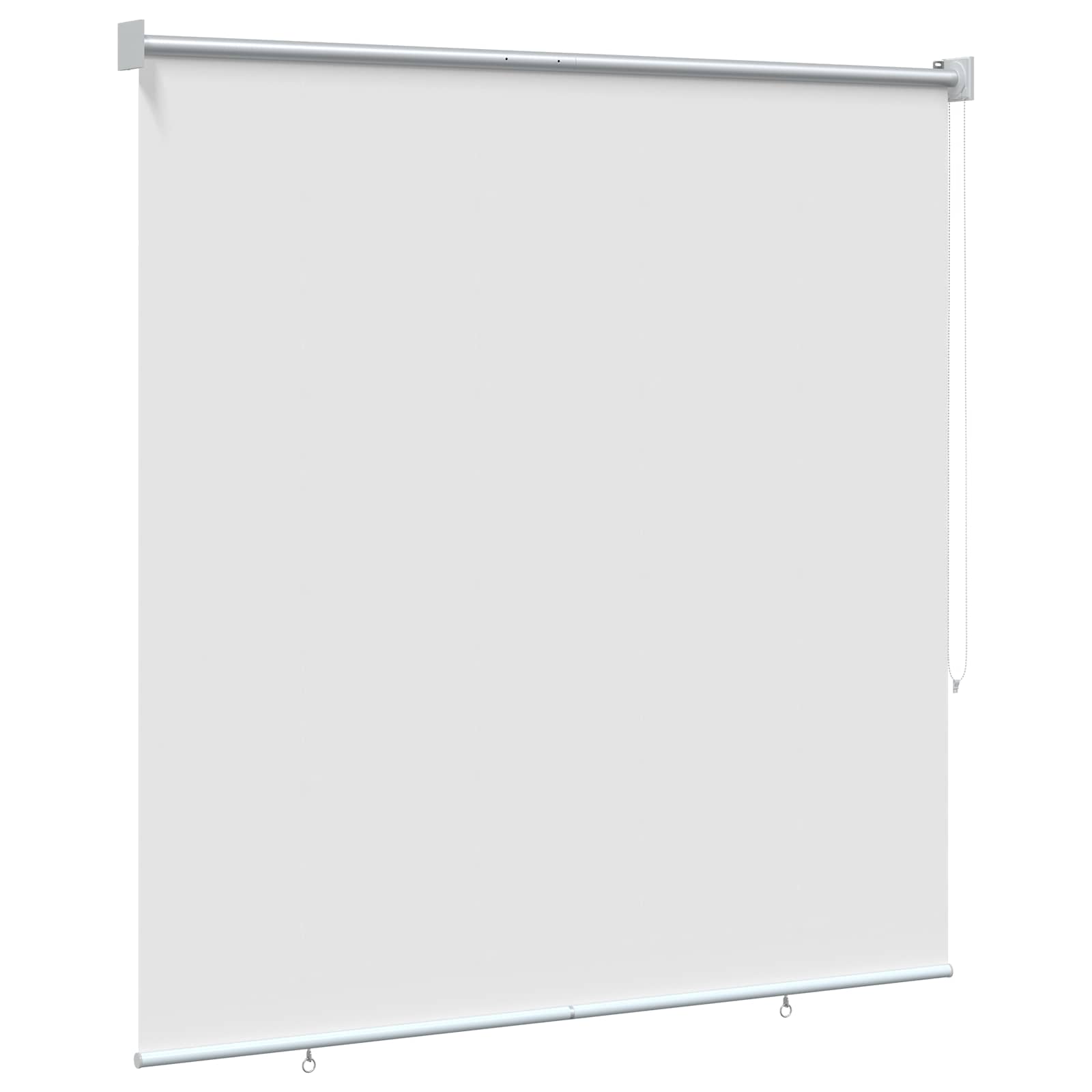 Roleta zaštita od UV zračenja Bijela 140 x 140 cm Poliester