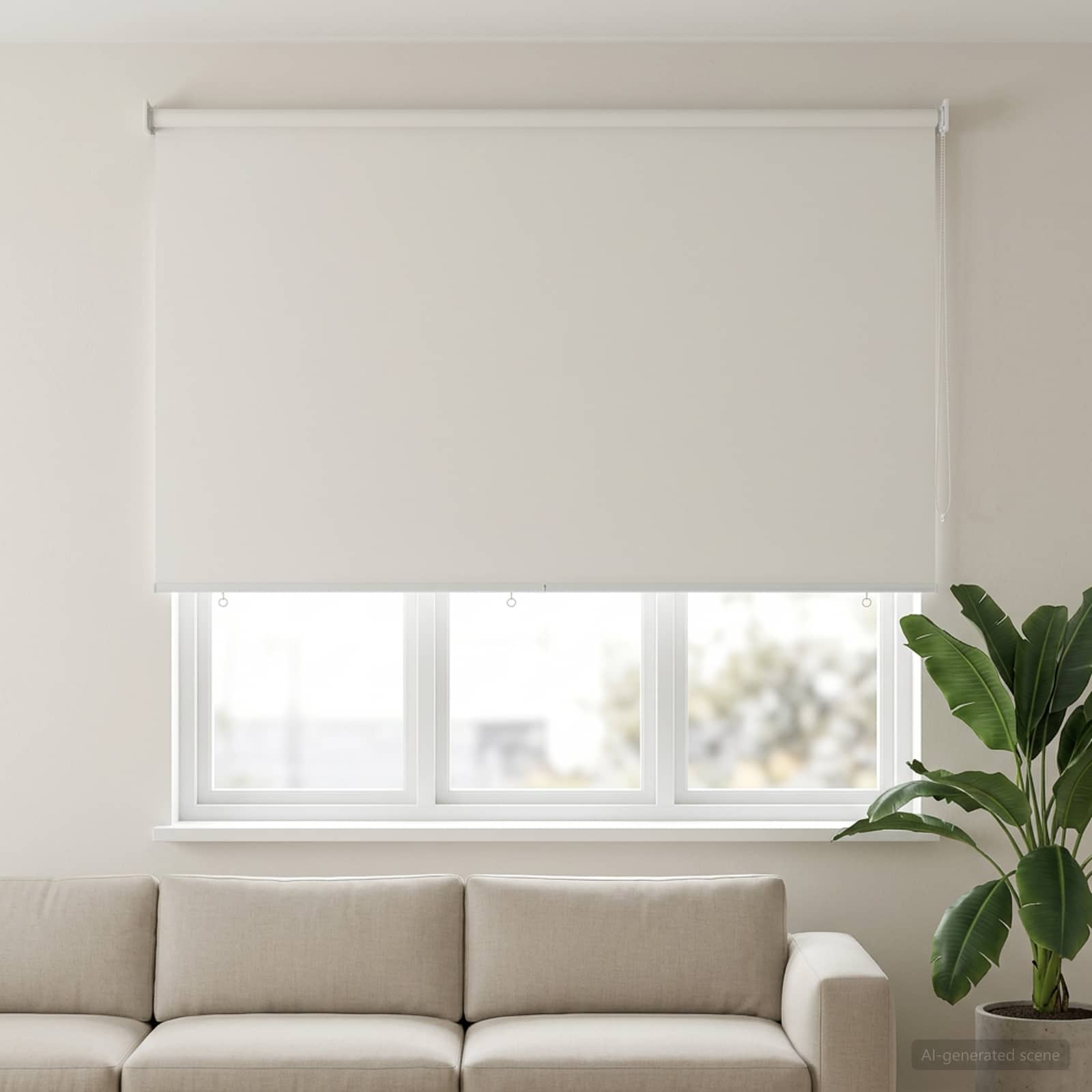 Roleta zaštita od UV zračenja Bijela 180 x 140 cm Poliester