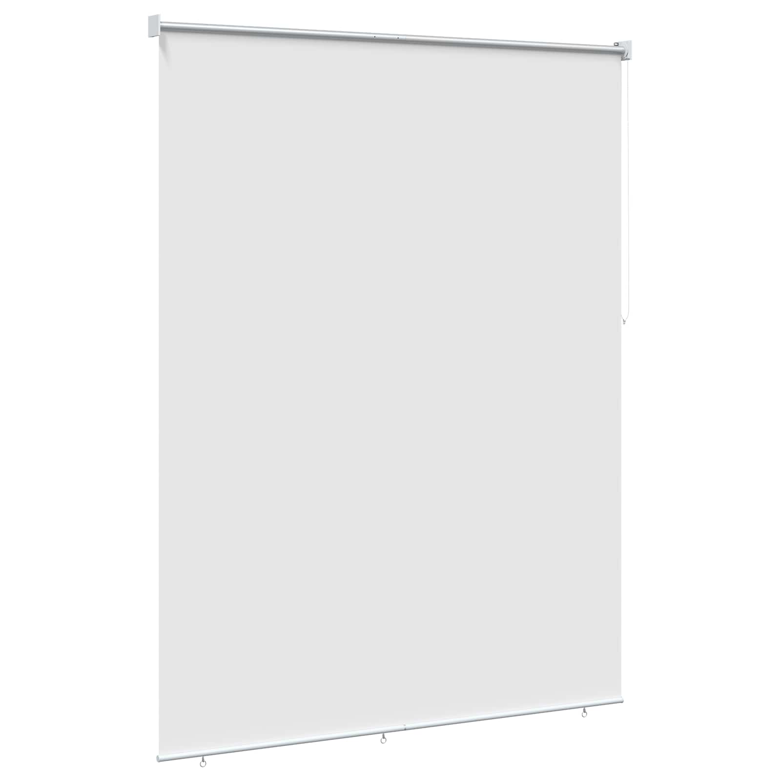 Roleta zaštita od UV zračenja Bijela 180 x 140 cm Poliester