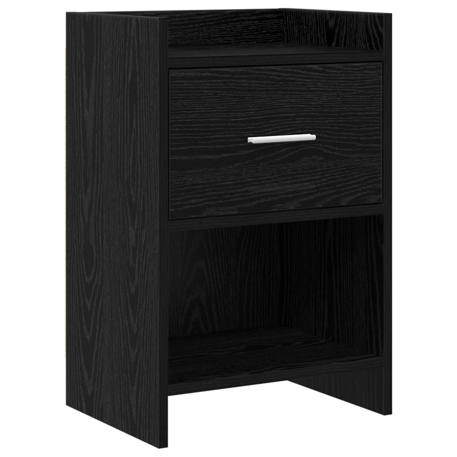 Noćni ormarići Crni hrast 40 x 30 x 60 cm Konstruirano drvo